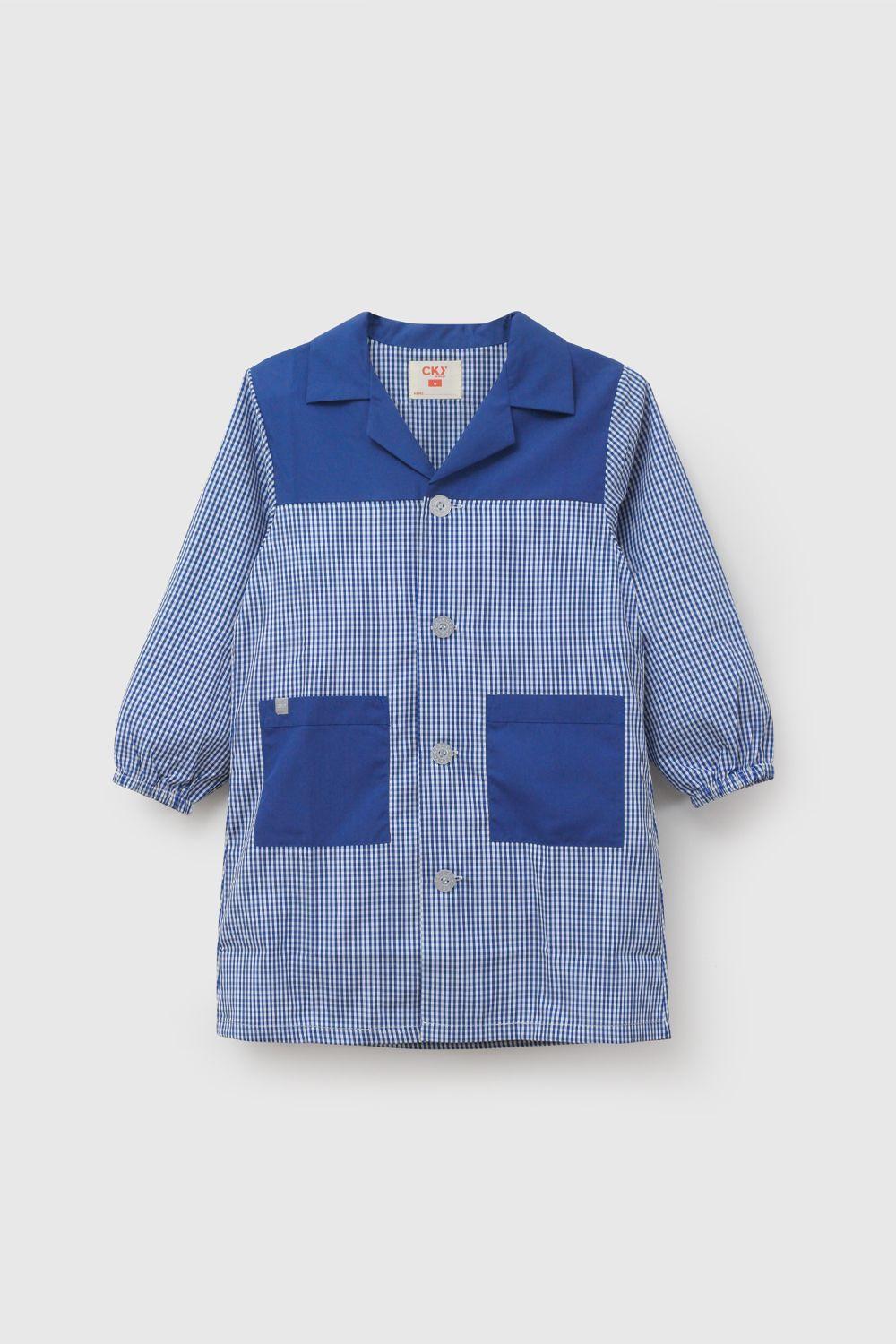 Delantal Escolar Azul Niño 7338 Colloky-0