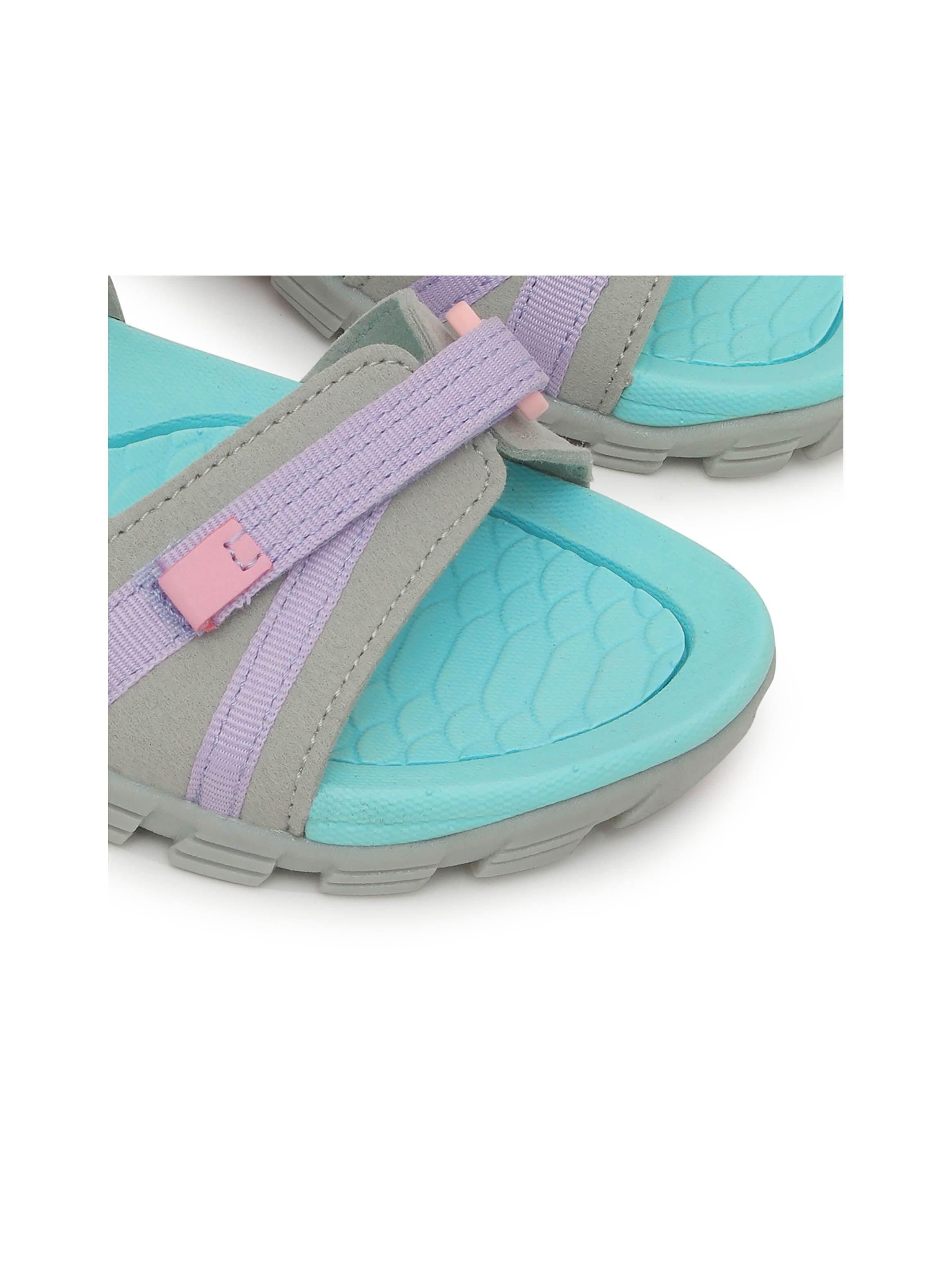 Sandalia Niña Outdoor Doble Ajuste Gris (28 A 38) Colloky-5