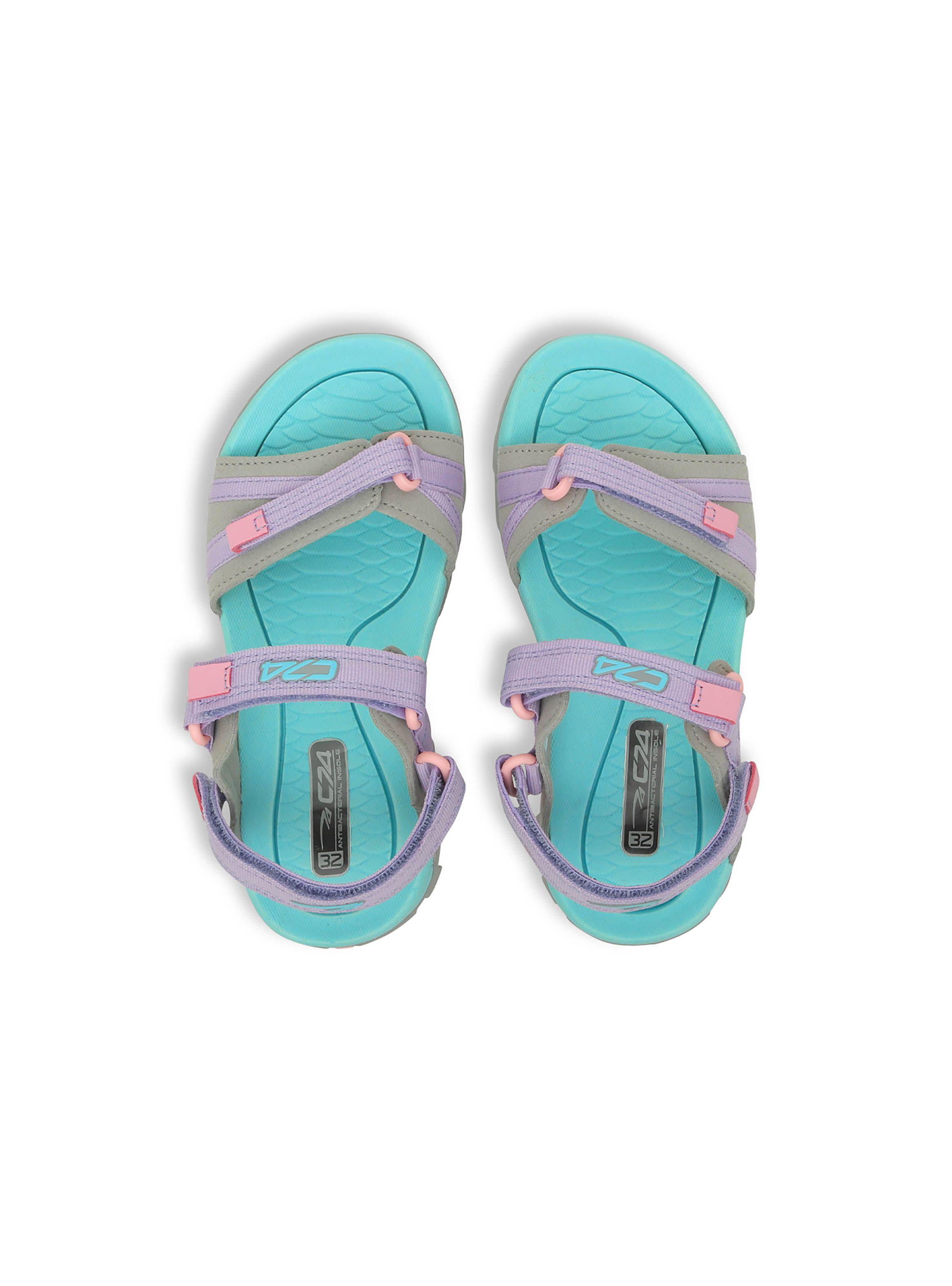 Sandalia Niña Outdoor Doble Ajuste Gris (28 A 38) Colloky-3