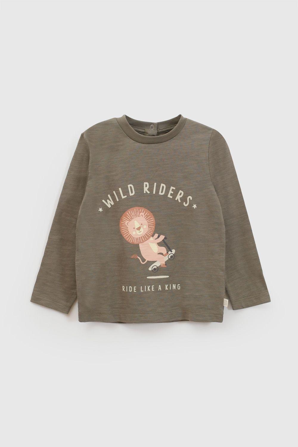 Polera Niño Verde 7905 Colloky-0