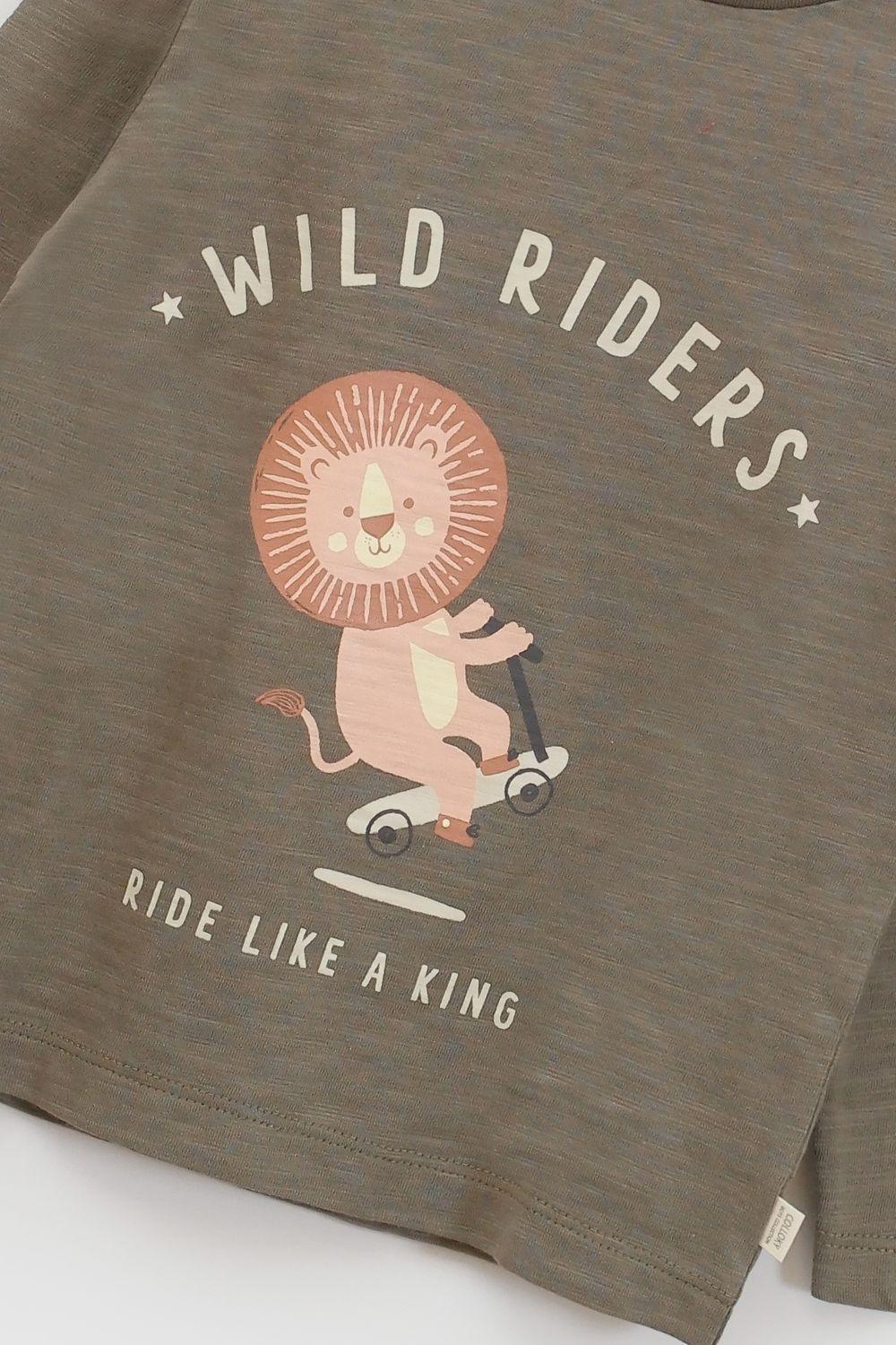 Polera Niño Verde 7905 Colloky-2