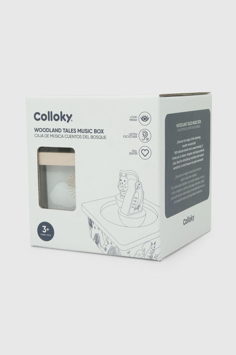 Juguete De Madera Caja Musical Niña Colloky-1