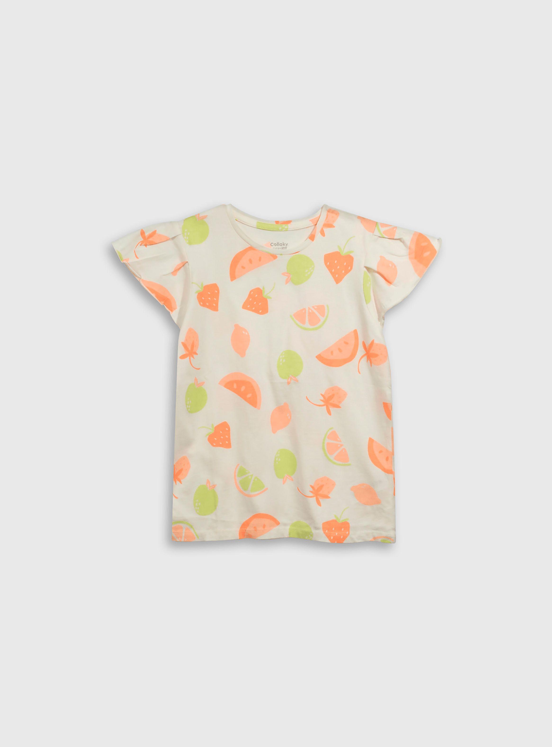Polera Niña Blanco 55611 Colloky-0