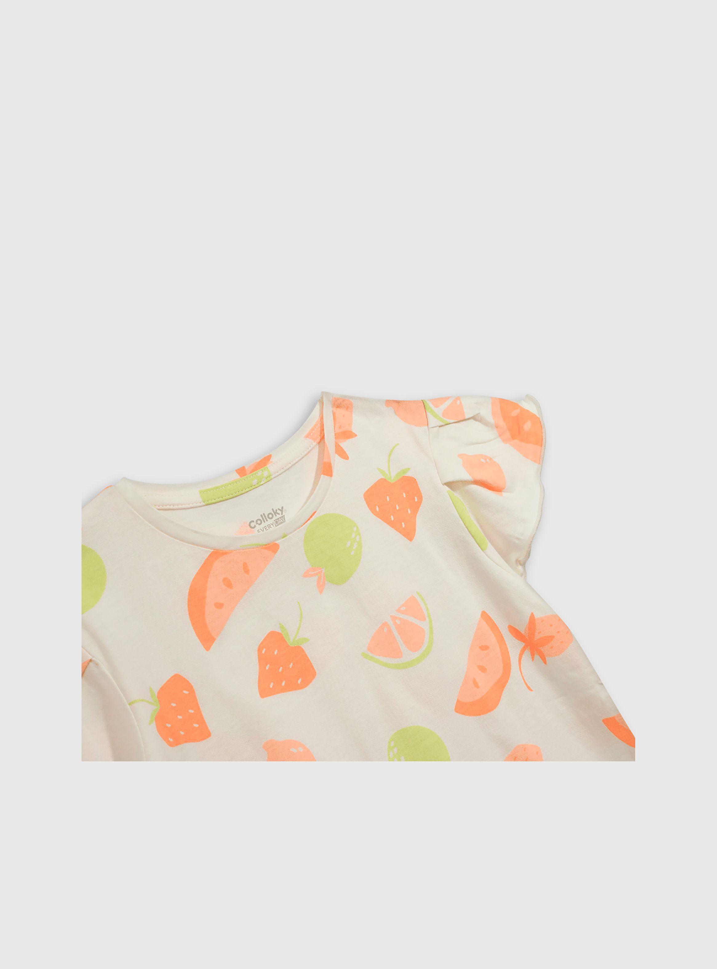 Polera Niña Blanco 55611 Colloky-2