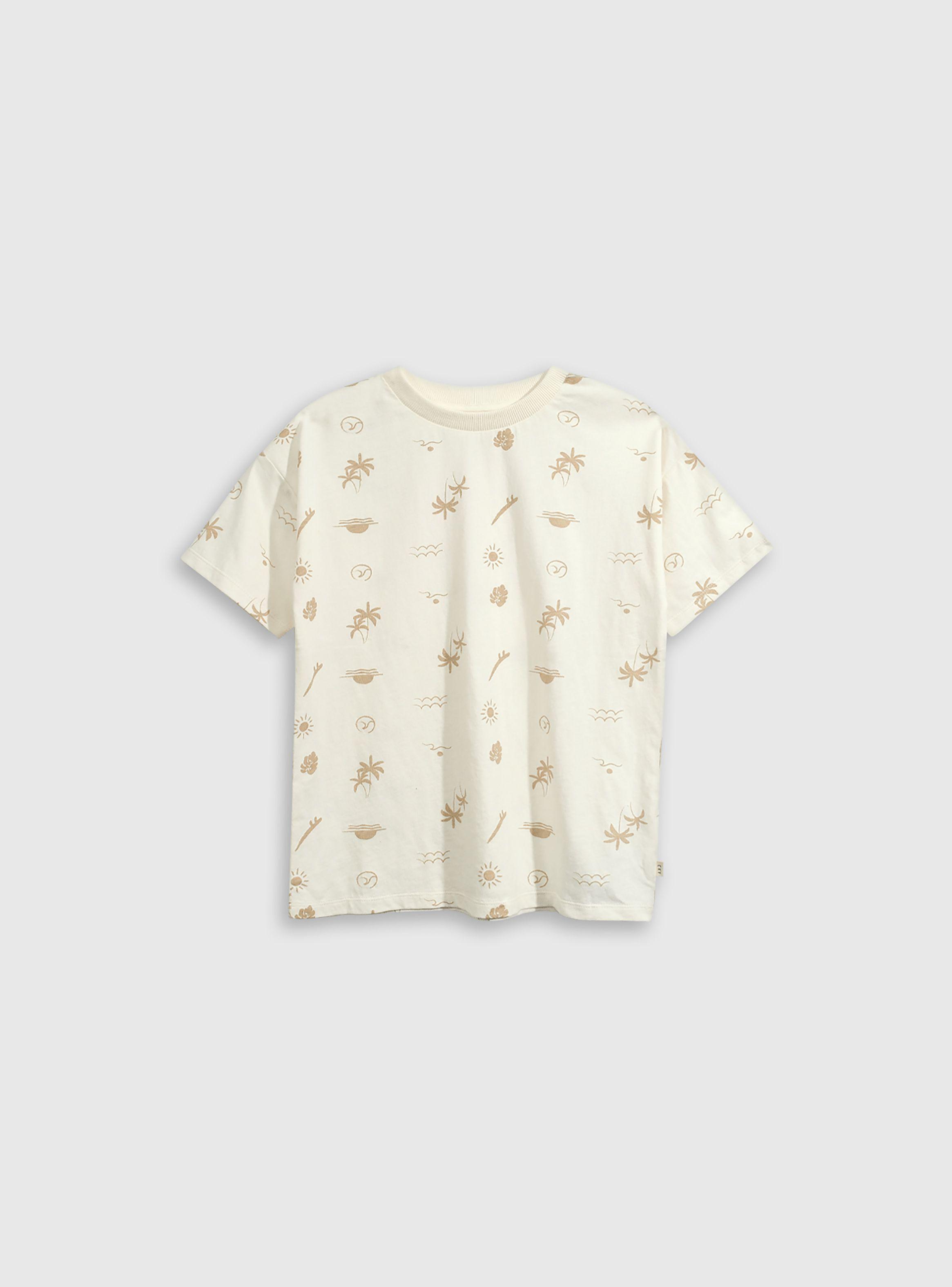Polera Niño Beige 55047 Colloky-0