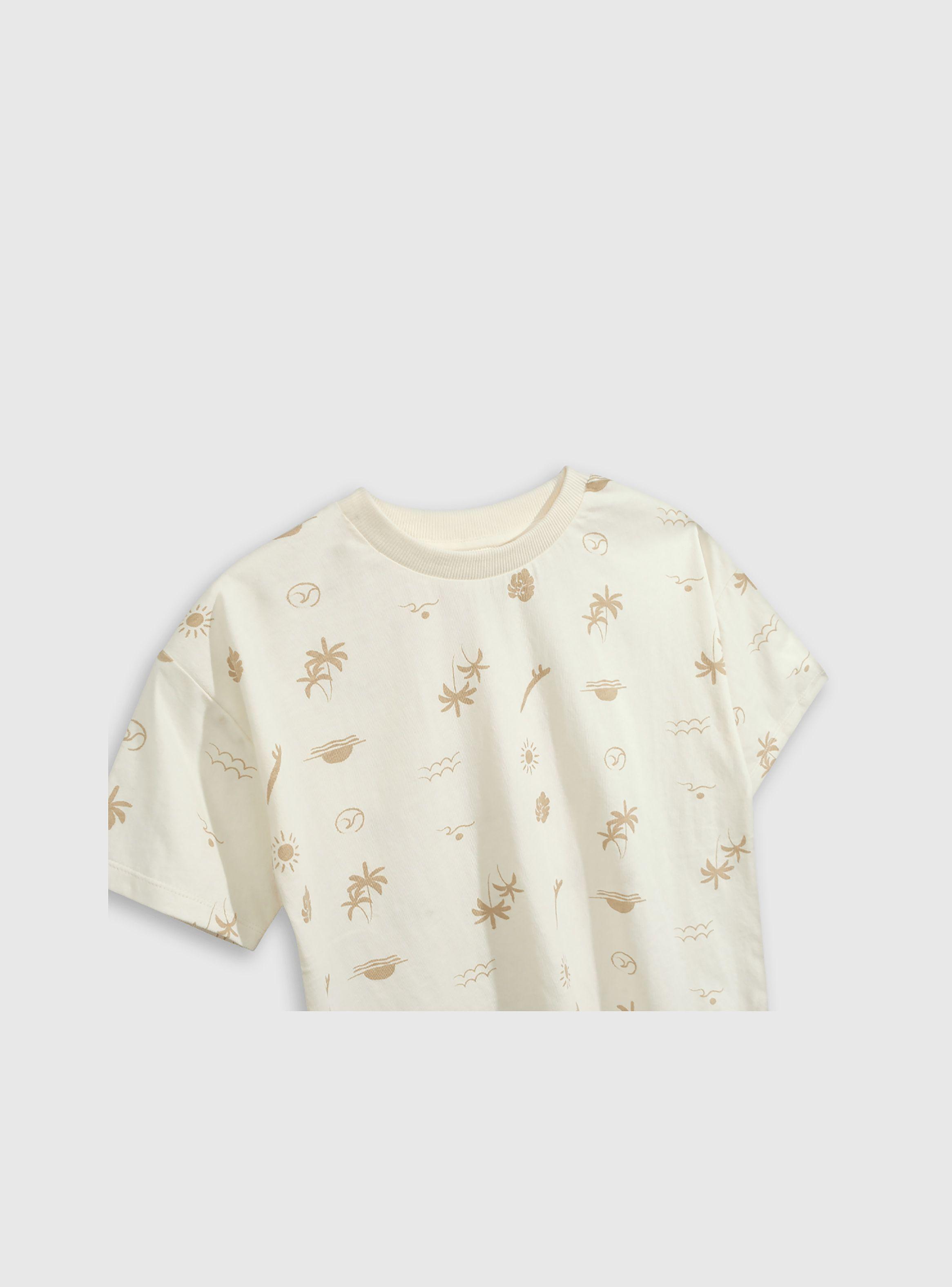 Polera Niño Beige 55047 Colloky-2