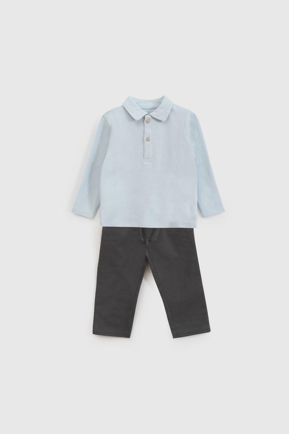 Conjunto Niño Gris 7643 Colloky-0