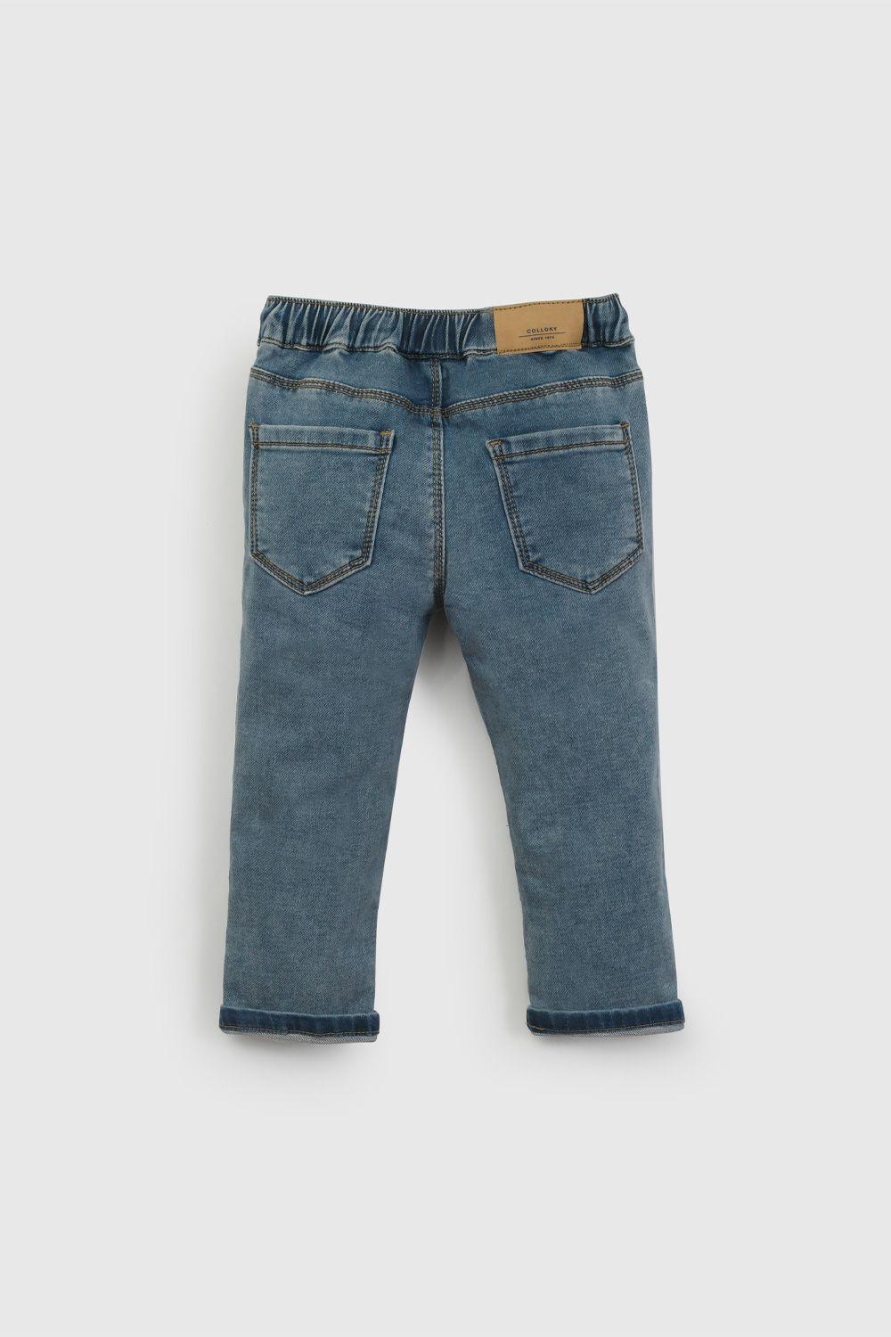 Jeans Azul Elasticado De Niño JEPO0351V26-1