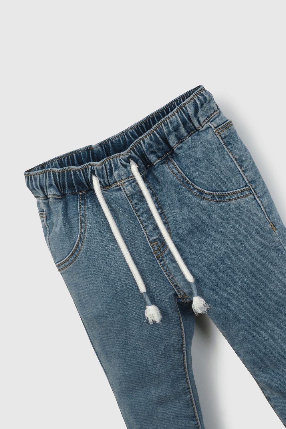 Jeans Azul Elasticado De Niño JEPO0351V26-2
