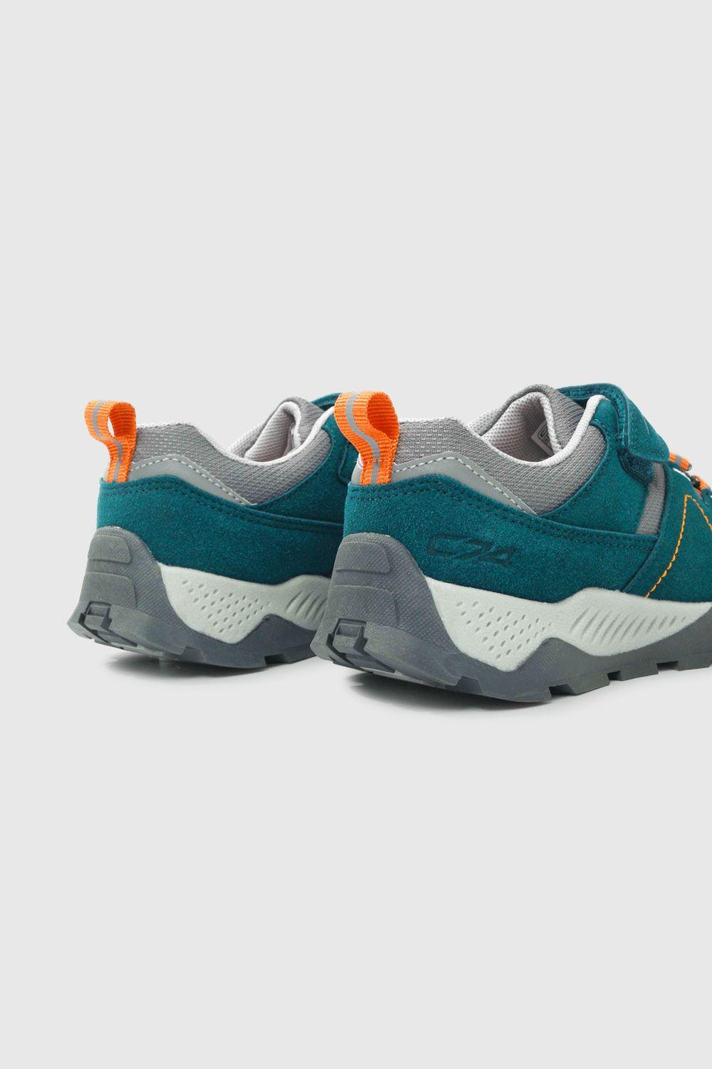 Zapatilla outdoor Azul de Niño (34 a 38)-4