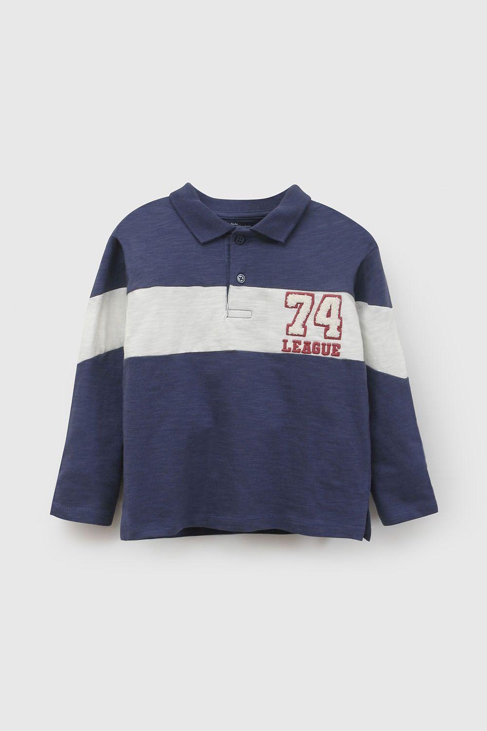 Polera Niño Azul 8297 Colloky-0