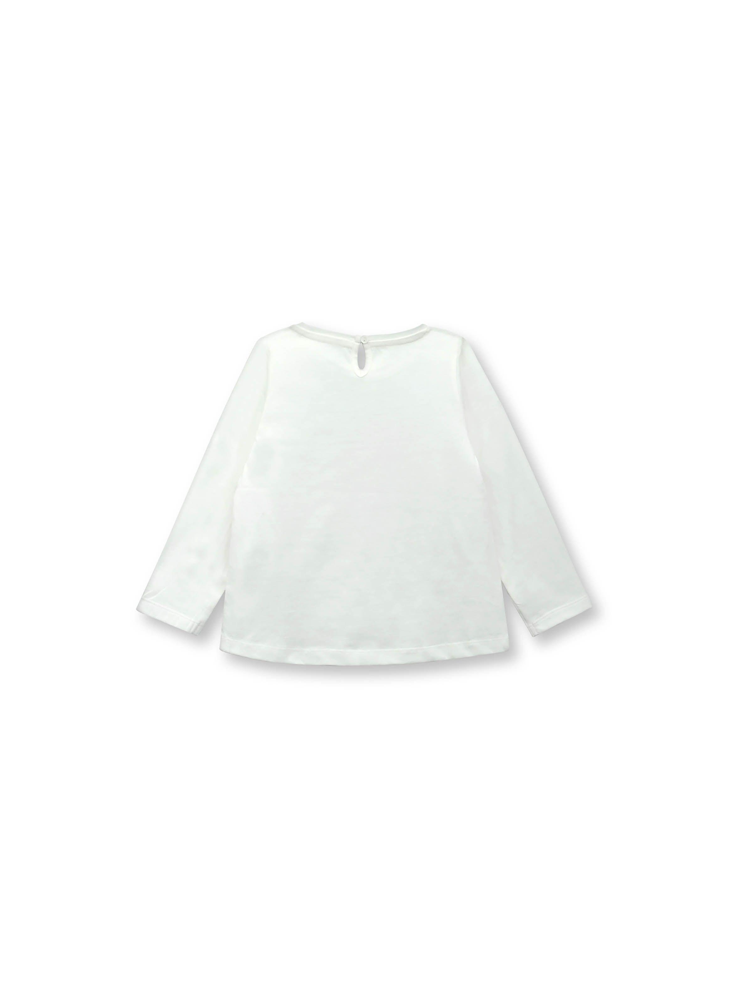 Polera De Bebé Niña Helado Blanco (3 A 36 Meses) Colloky-1