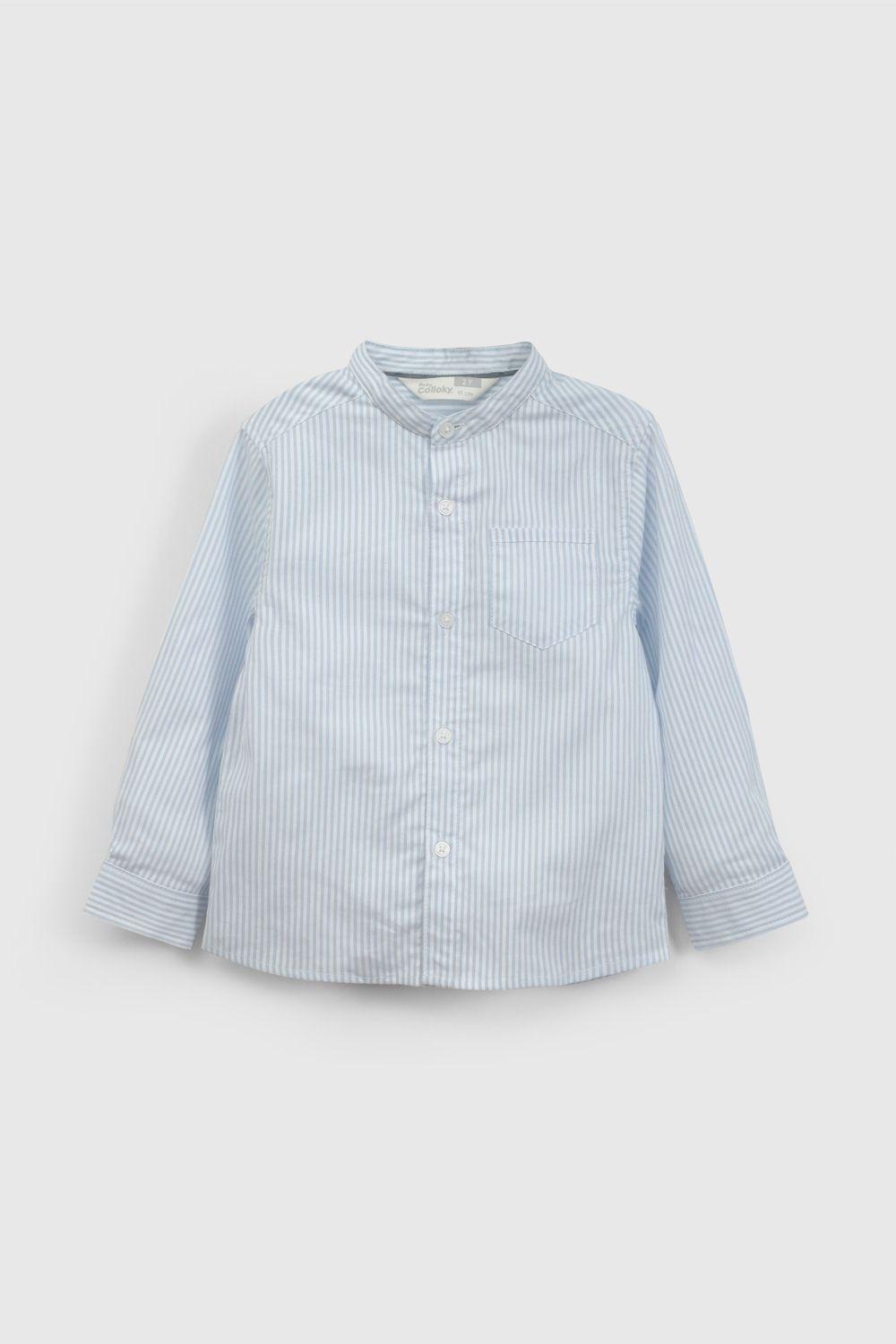 Camisa Blanca Cuello Mao De Niño CAOX0709V26-0