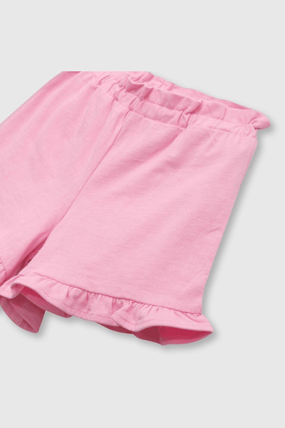 Short de bebé niña vuelo fucsia (3 a 36 meses)-2
