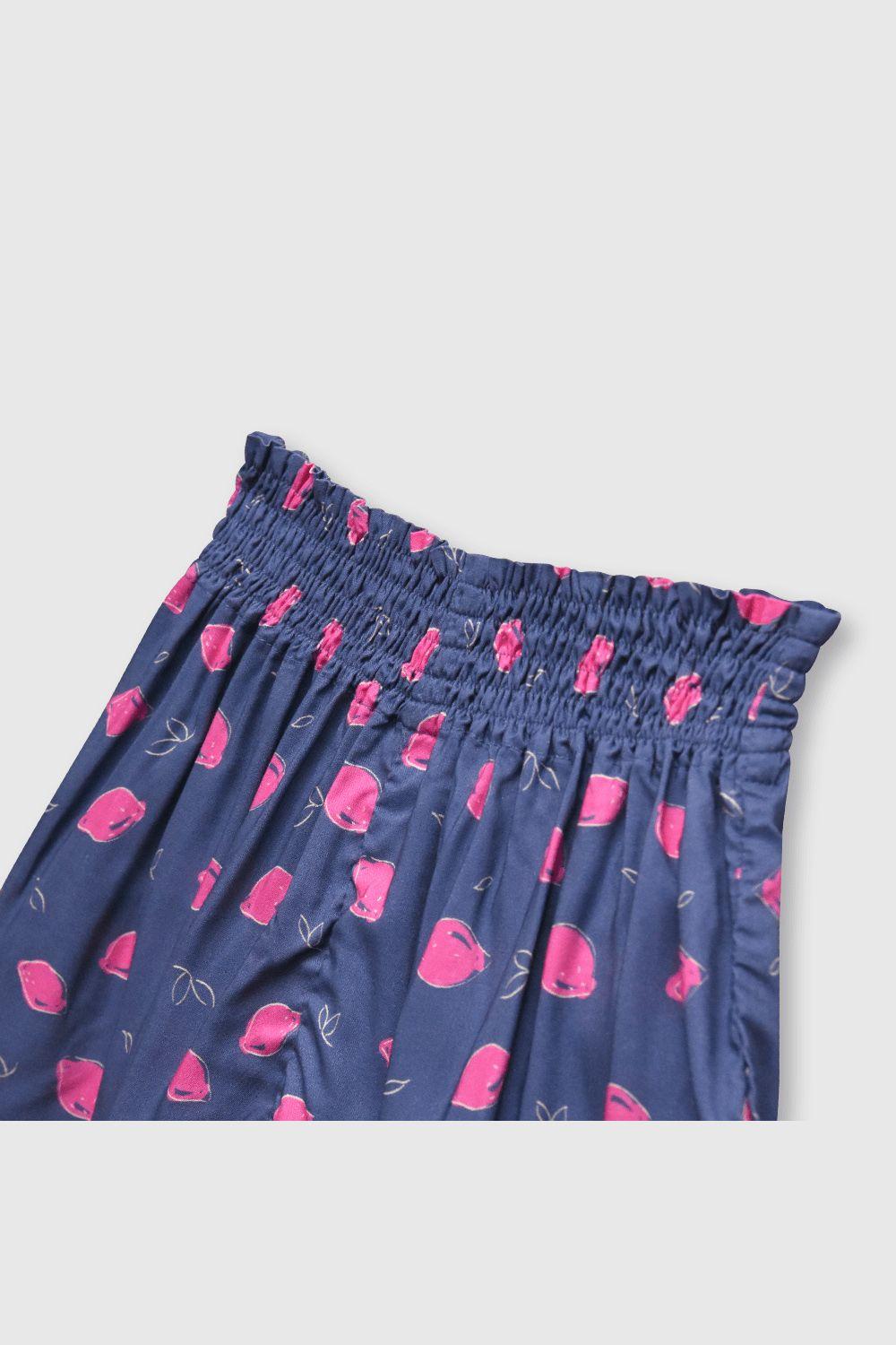 Short de niña relajado denim (2 a 12 años)-2