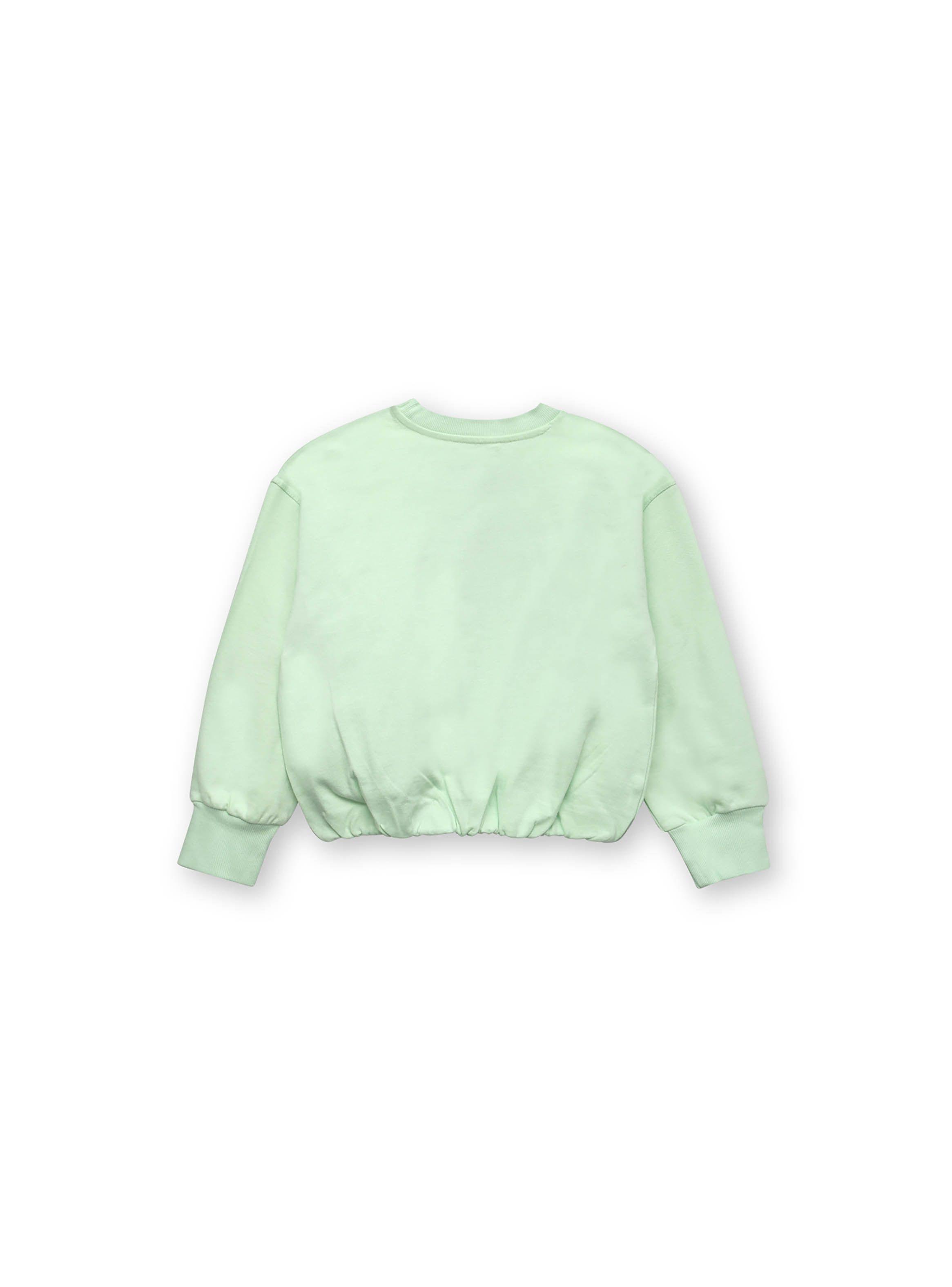 Polerón Niña Verde Claro (2 A 12 Años) Colloky-1