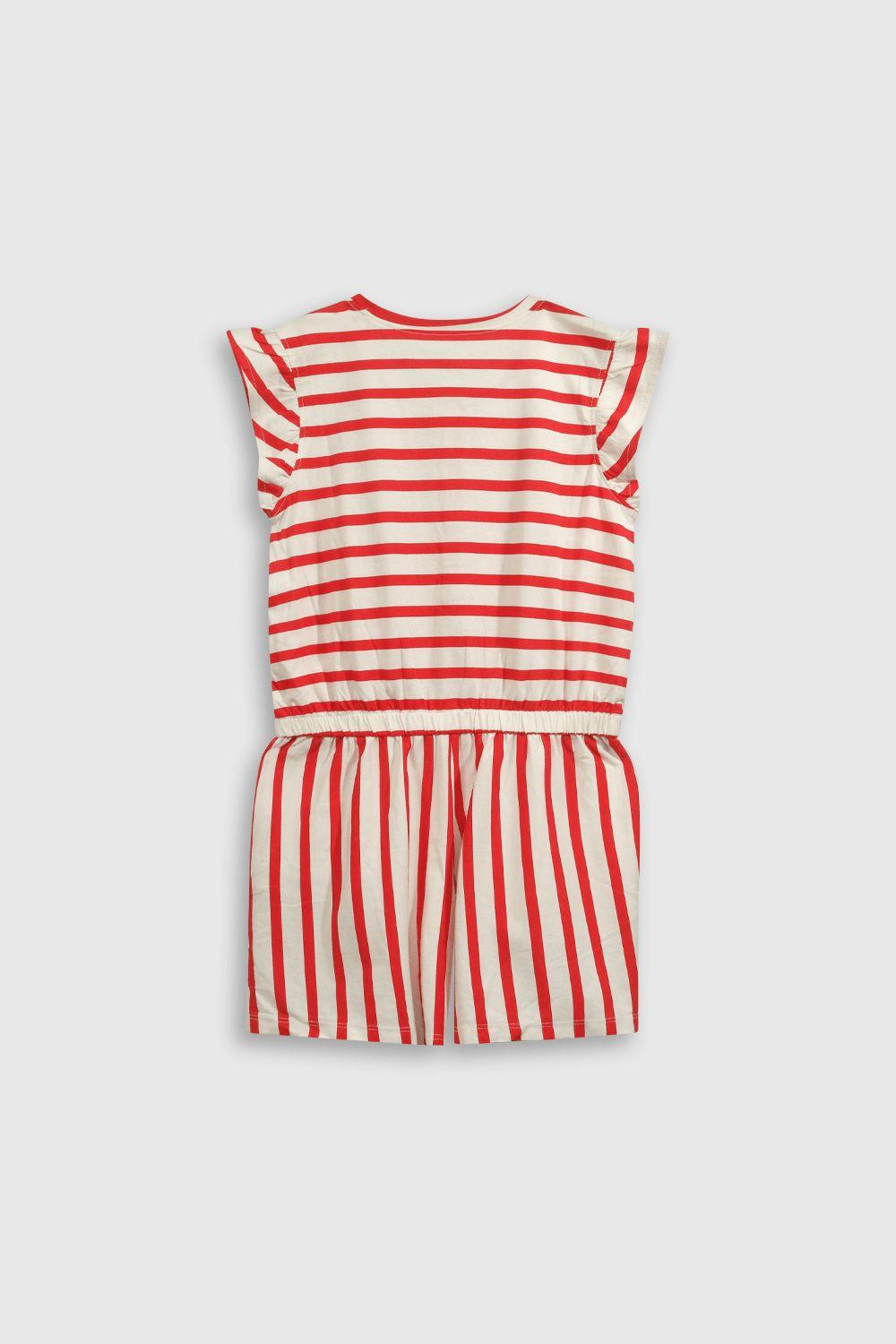 Enterito casual de niña Rojo Talla 2A al 12A-1