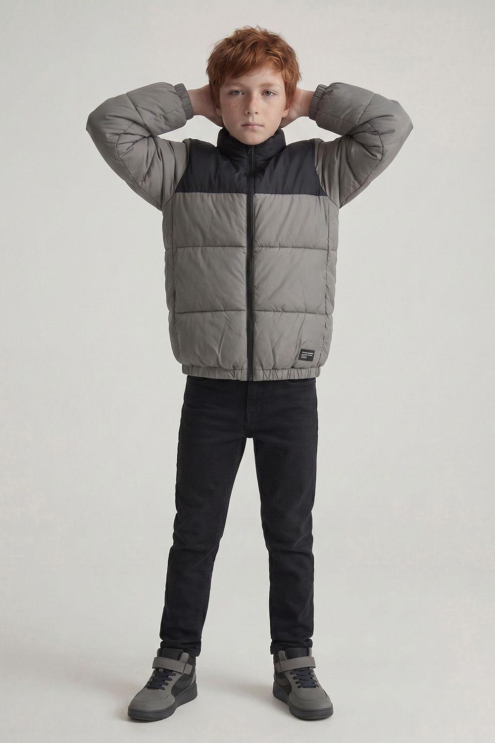 Parka Niño Negro 8165 Colloky-2