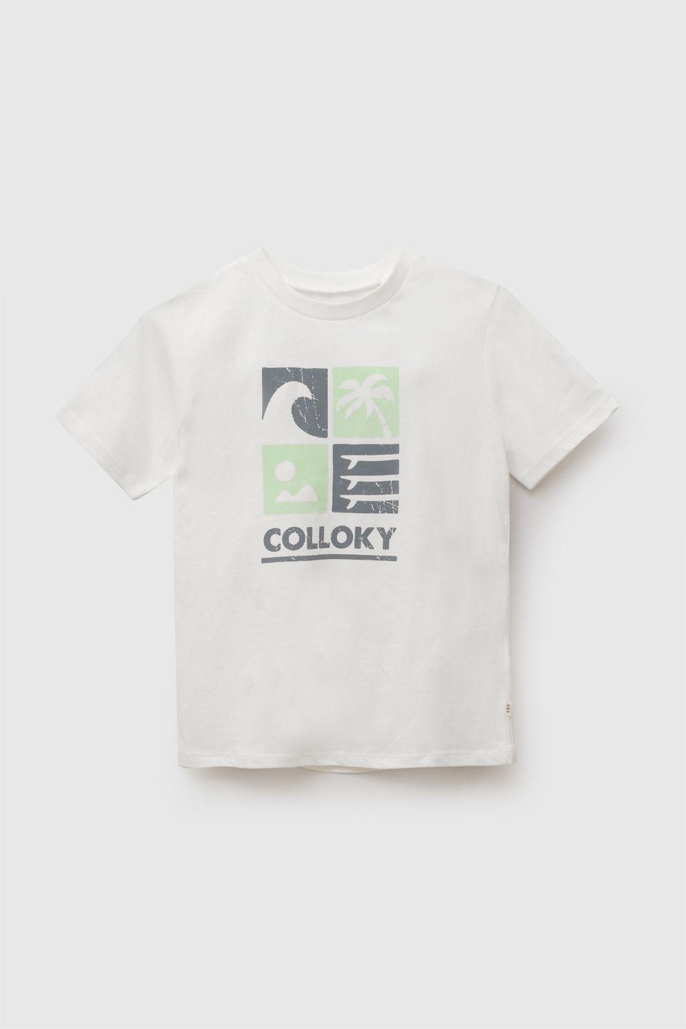 Polera Bipack Surf Multicolor Niño 3-4A a 12-13A Colloky-3
