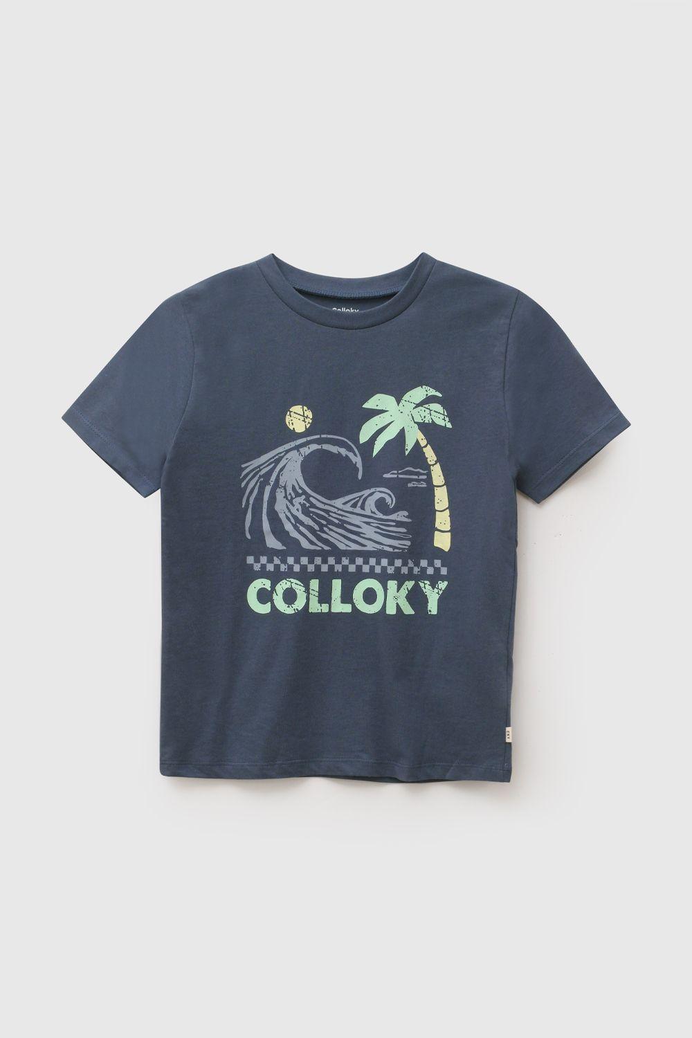 Polera Bipack Surf Multicolor Niño 3-4A a 12-13A Colloky-2