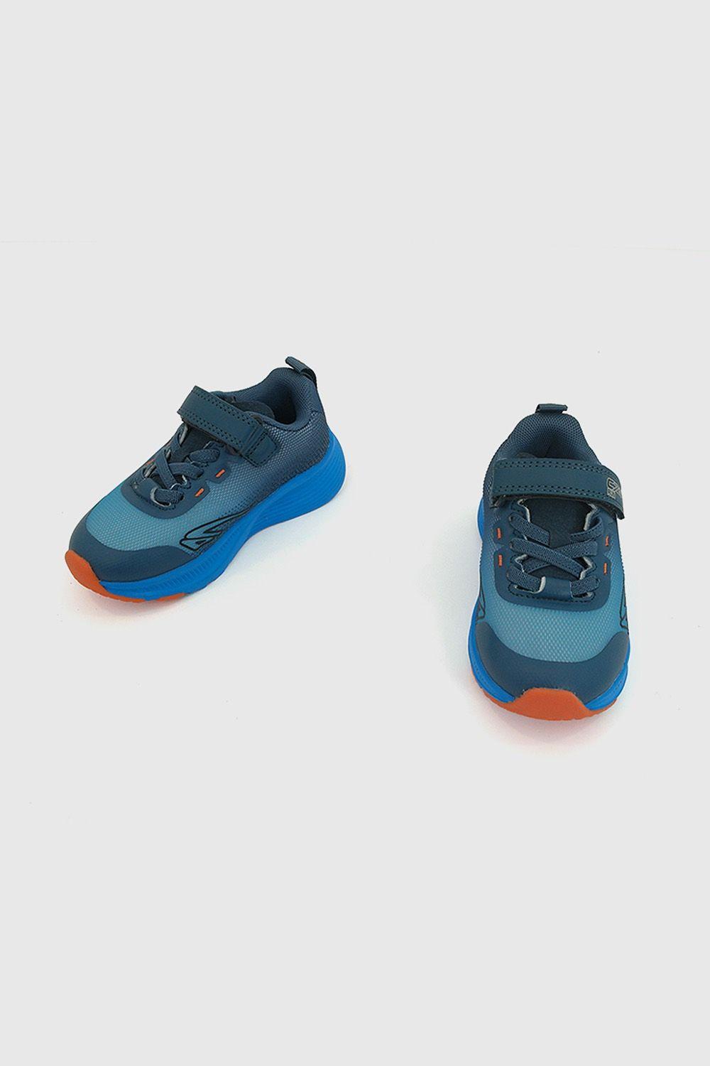Zapatilla deportiva niño azul 21-27-3