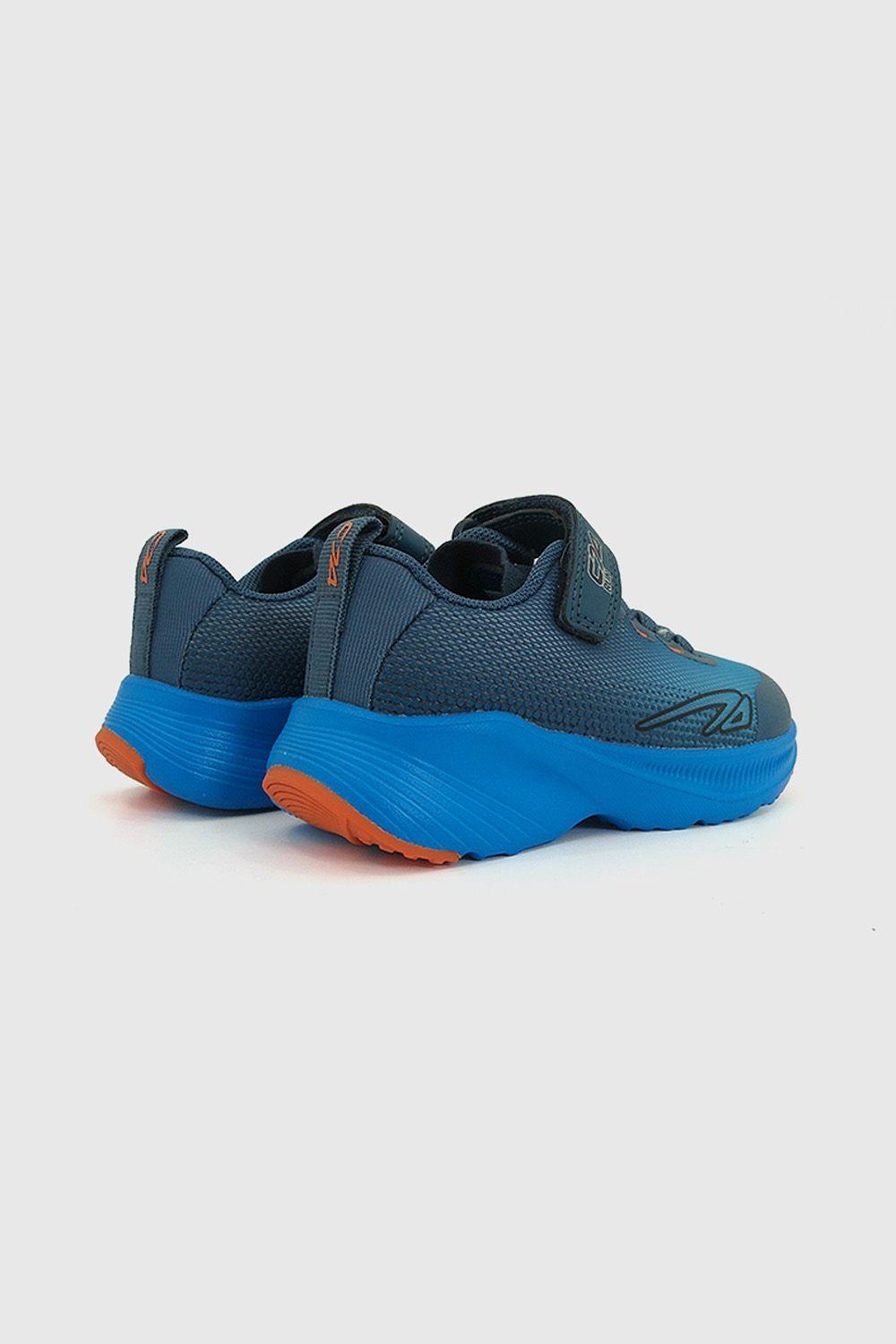 Zapatilla deportiva niño azul 21-27-4