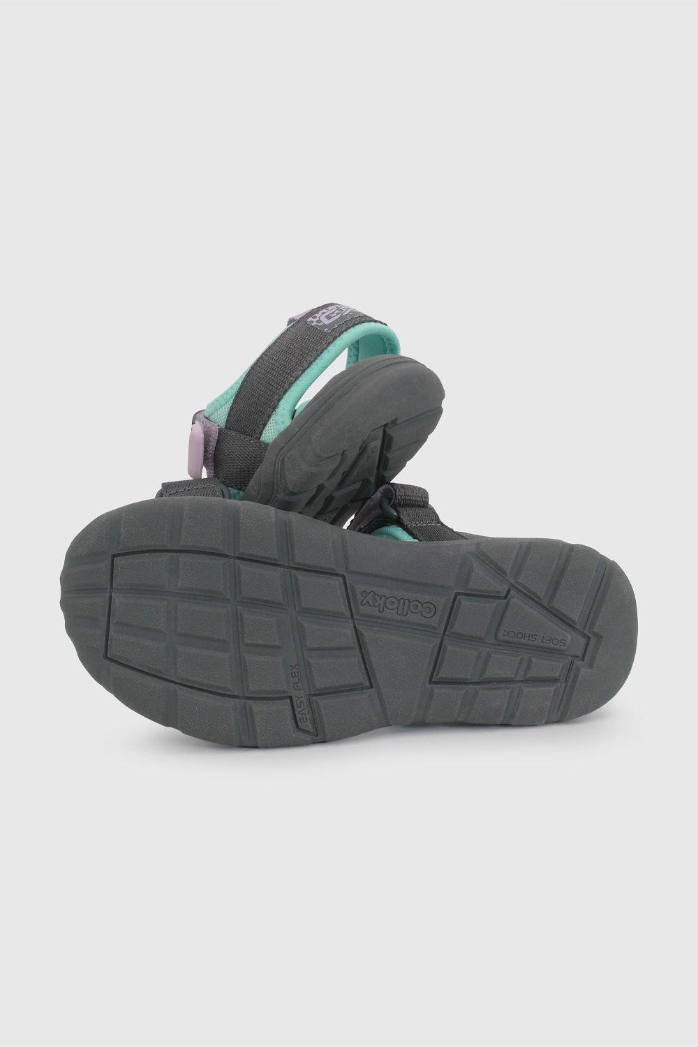 Sandalia Outdoor Gris de Niña talla 28 a 38-2