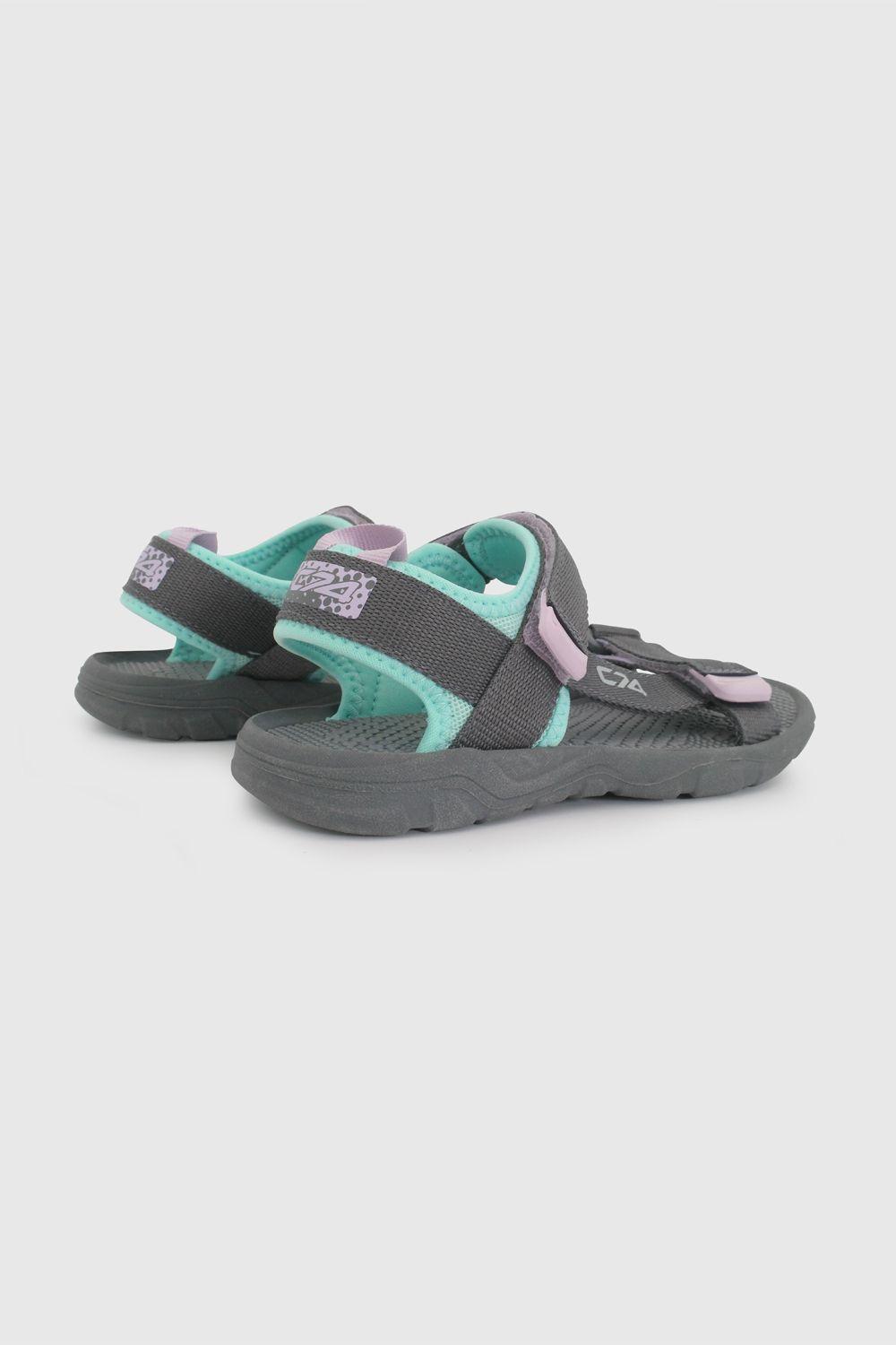 Sandalia Outdoor Gris de Niña talla 28 a 38-4