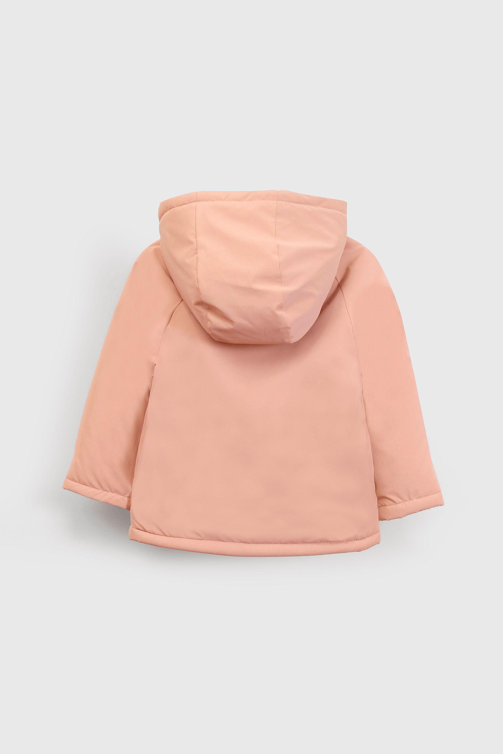 Parka Forrada Rosada-1