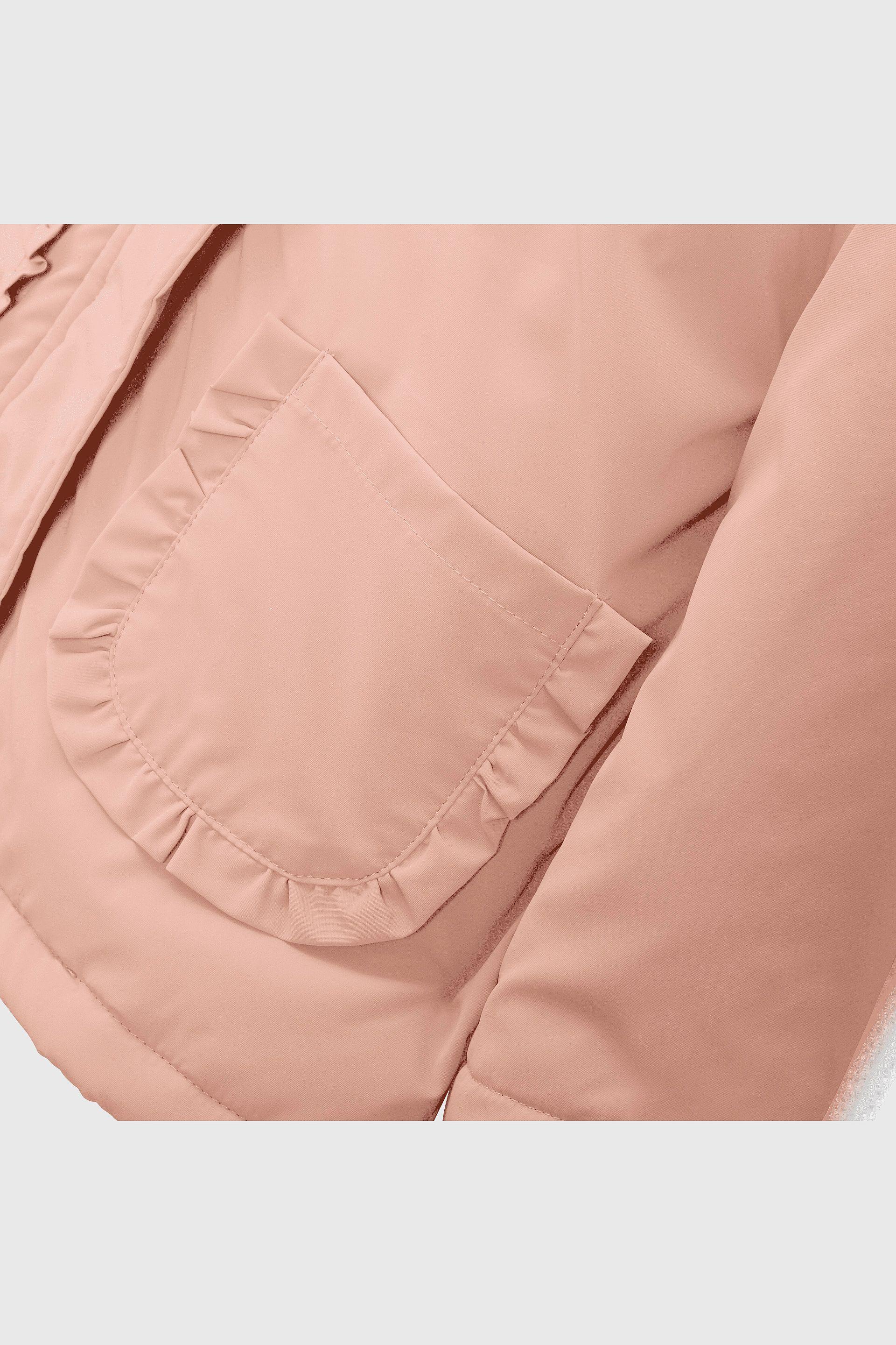 Parka Forrada Rosada-2