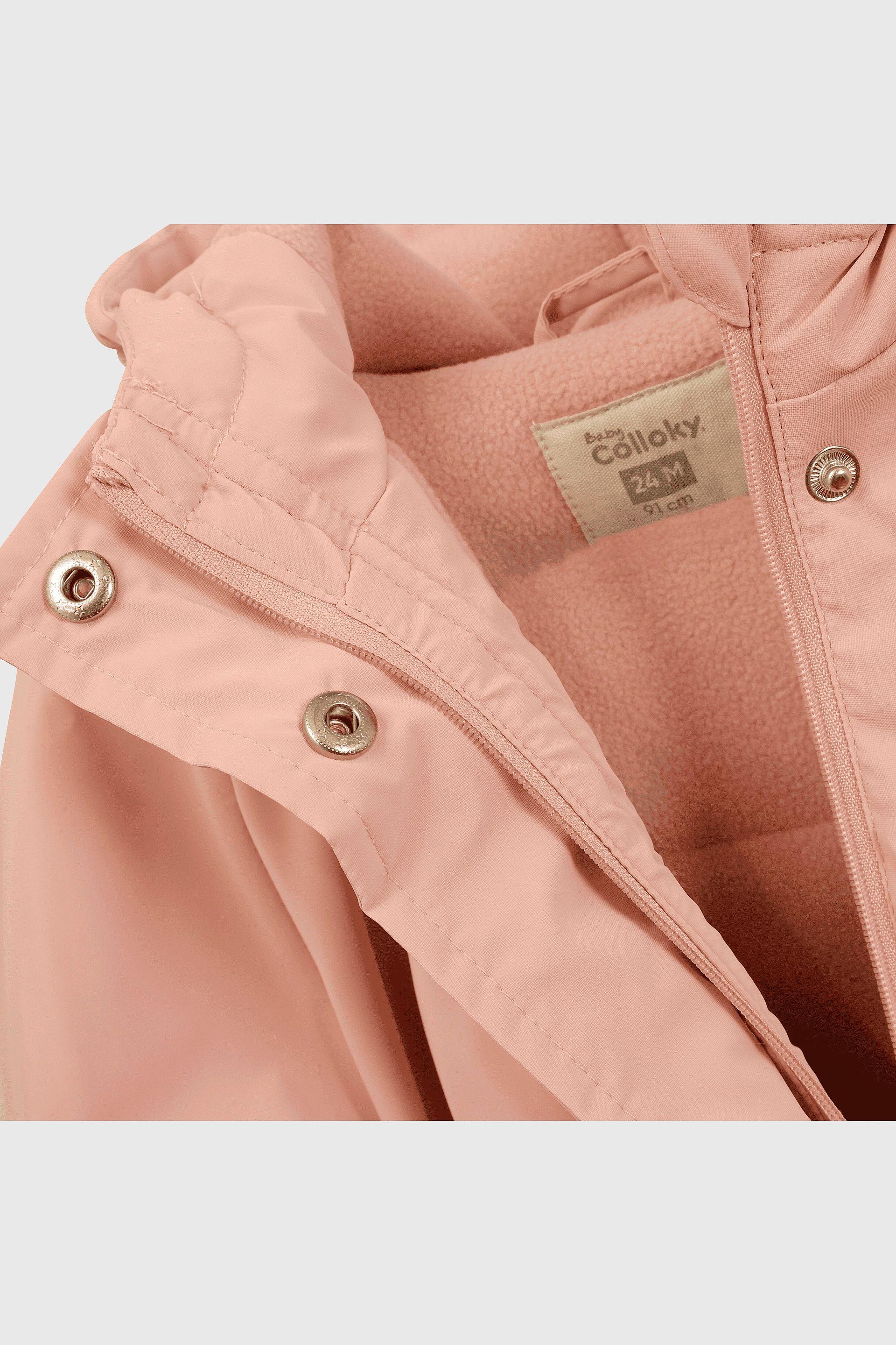 Parka Forrada Rosada-3