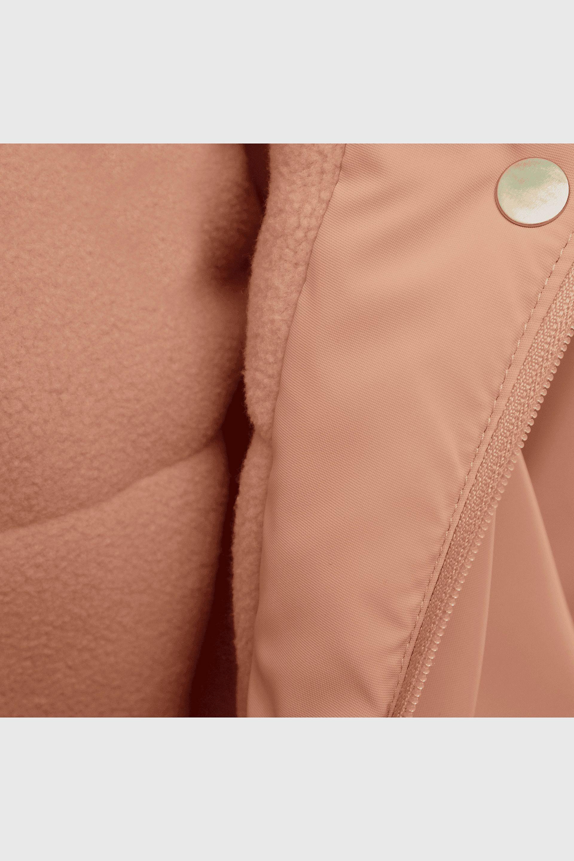 Parka Forrada Rosada-4