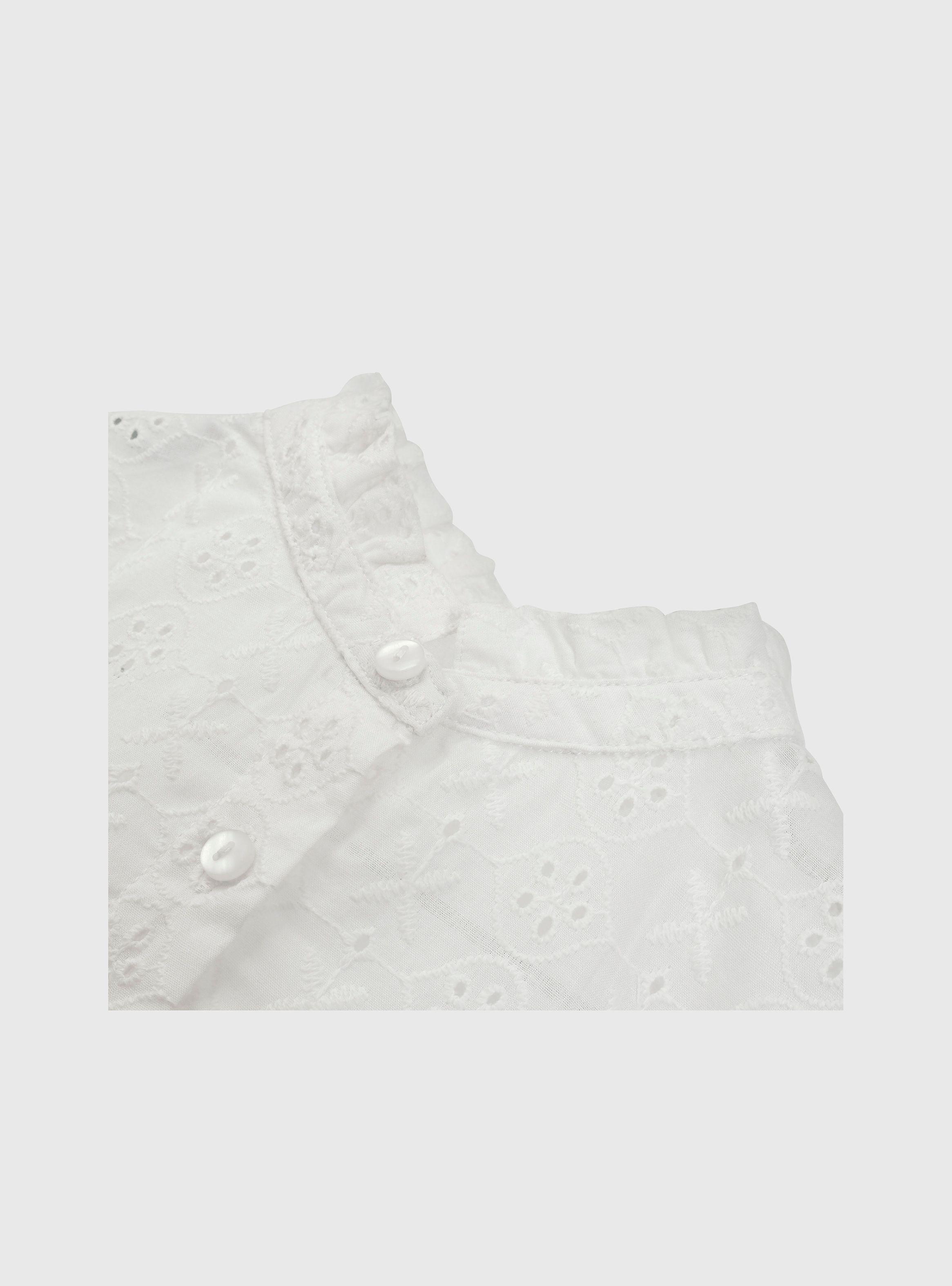 Blusa Niña Blanco 56254 Colloky-2