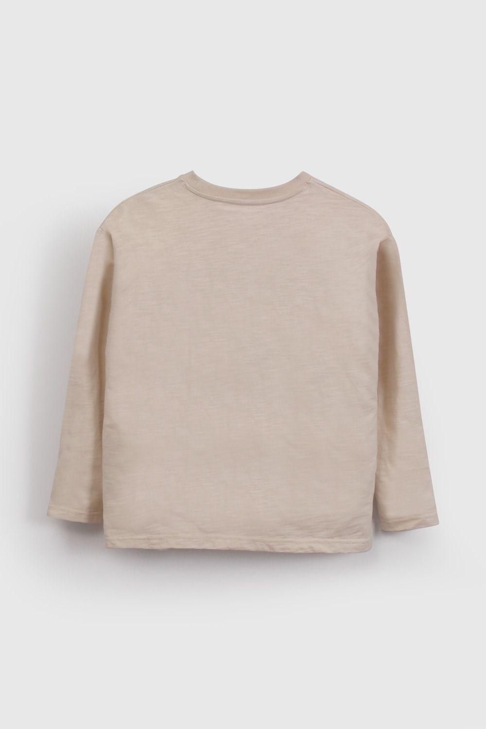 Polera Beige De Niño POJE0177V26-1