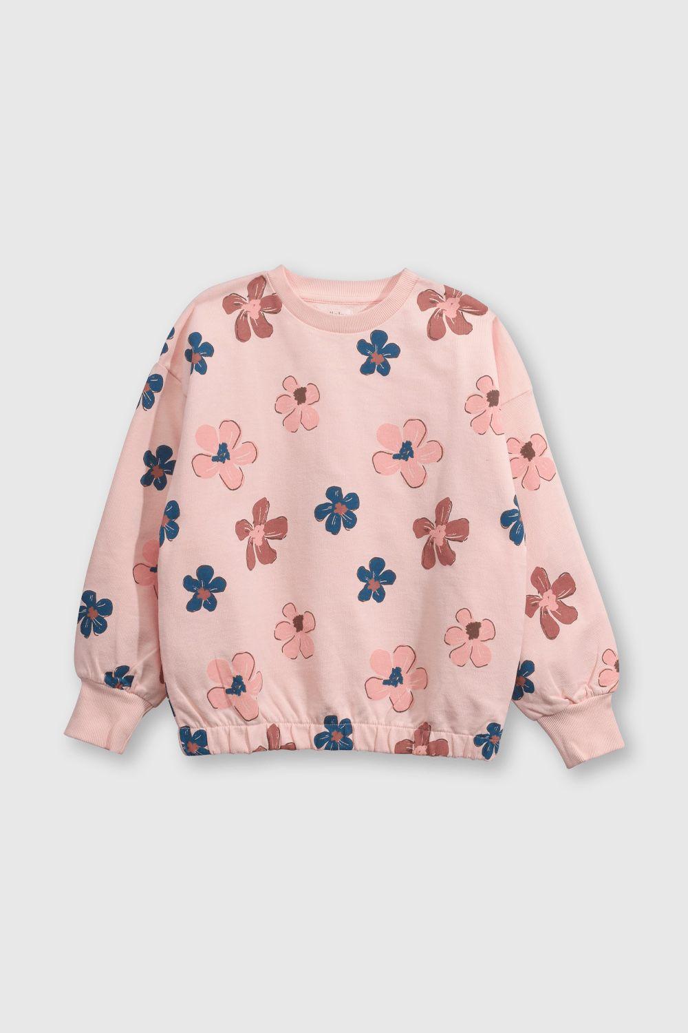 Poleron Niñas Rosado 53813 Colloky-0