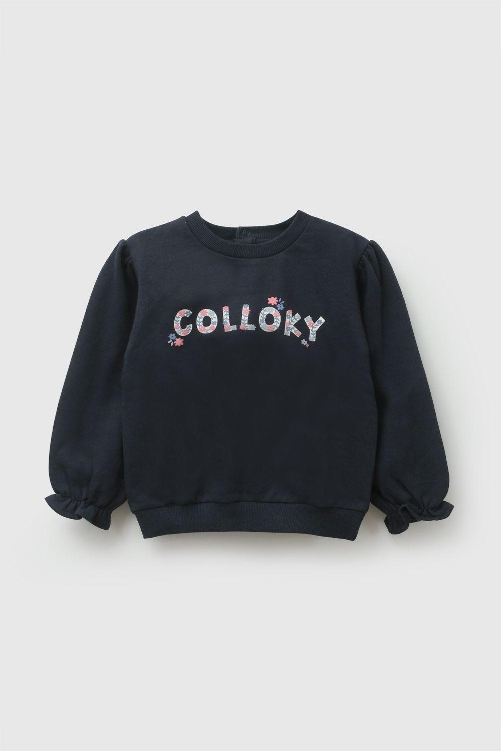 Poleron Colloky Azul Niña 6-9M a 4-5A-0
