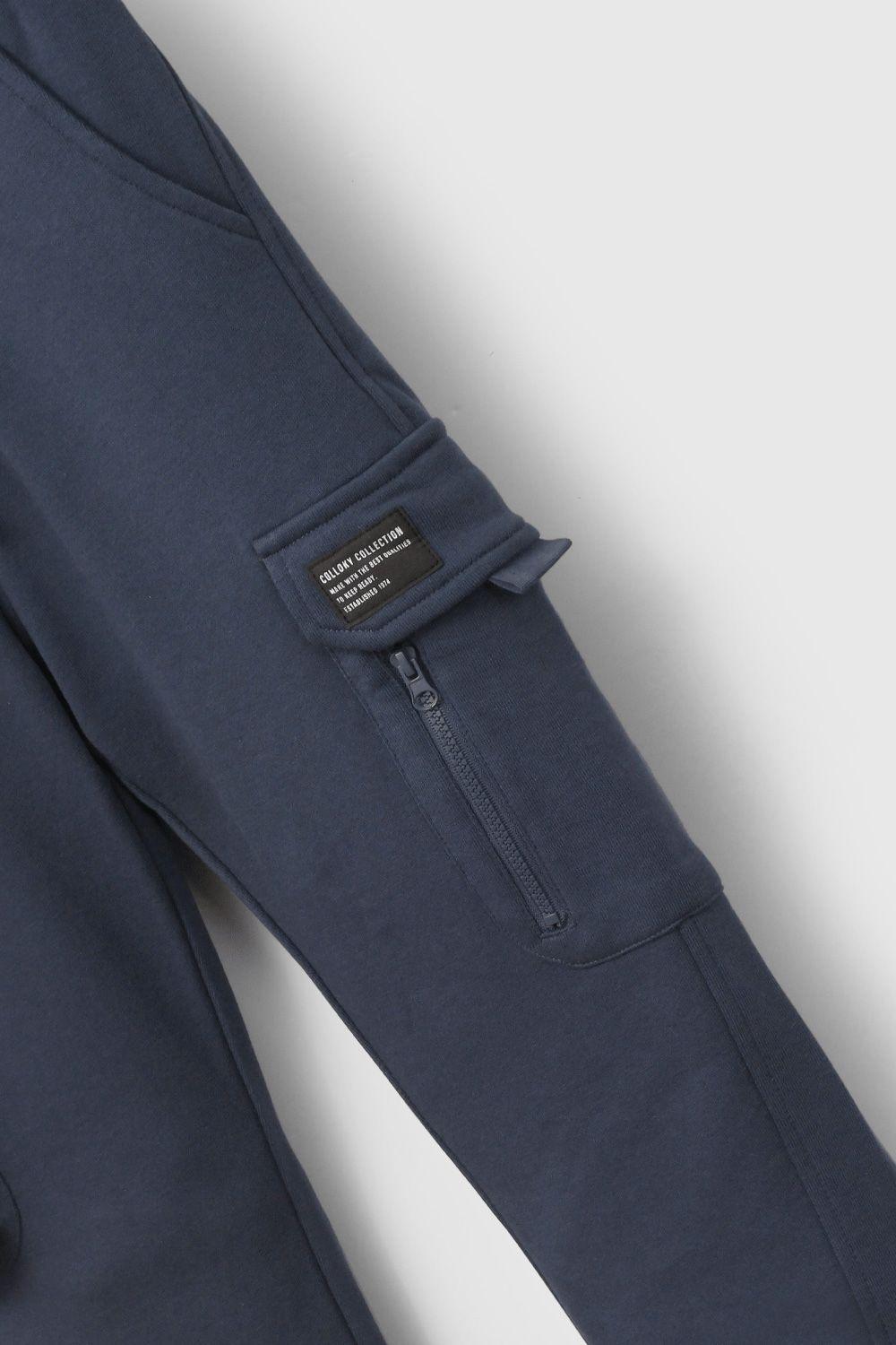 Buzo Azul Cargo De Niño PTPO0351V26-3