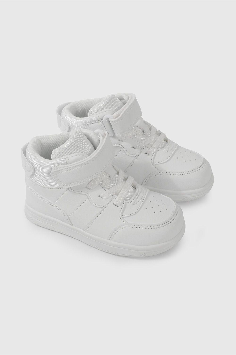 Zapatilla Urbana Blanca Caña Alta 47250210V26-0