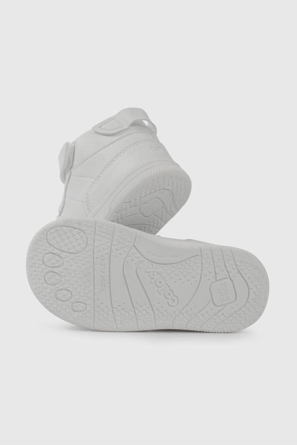 Zapatilla Urbana Blanca Caña Alta 47250210V26-2