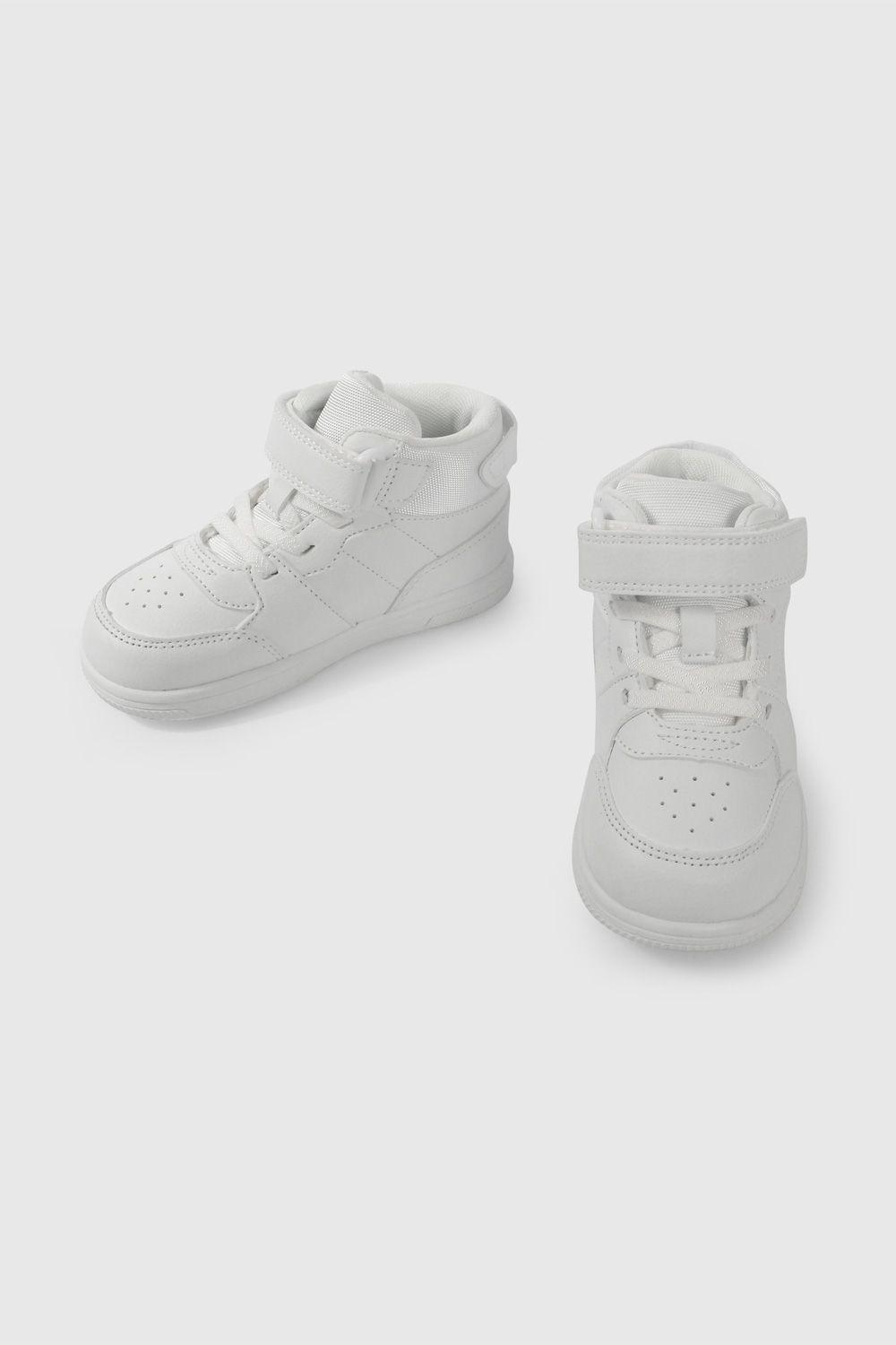 Zapatilla Urbana Blanca Caña Alta 47250210V26-3