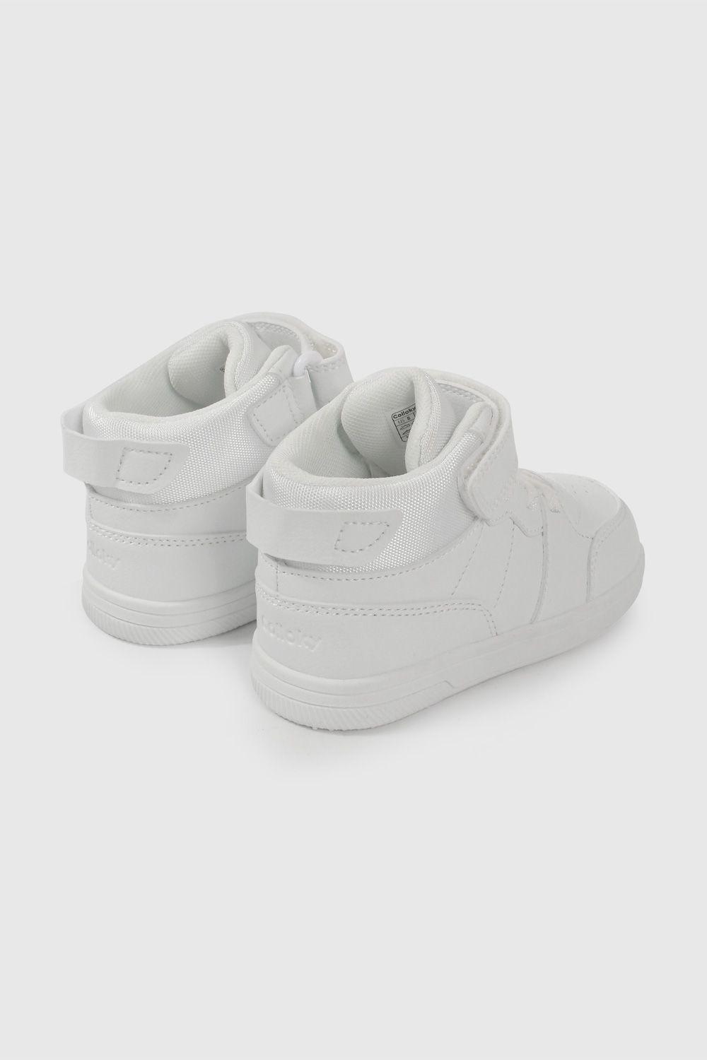 Zapatilla Urbana Blanca Caña Alta 47250210V26-4