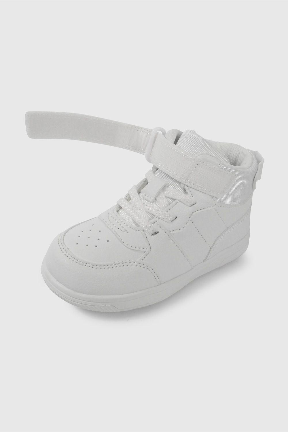 Zapatilla Urbana Blanca Caña Alta 47250210V26-5