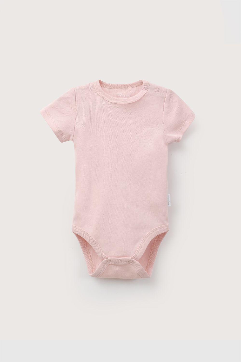 Set Body Frutillas Rib Rojo Niña 0-3M a 11/2-2A Colloky-6