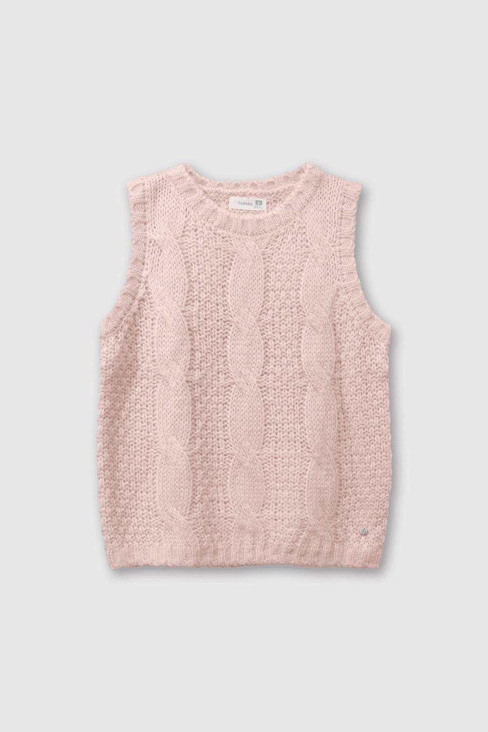 Sweater Rosado de Niña-0