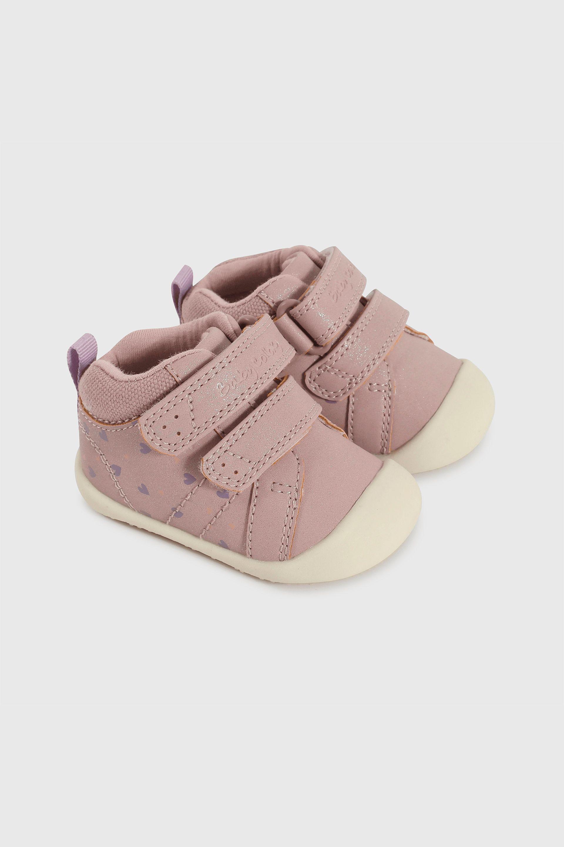 Botín Colección Lila de Niña con Velcro Talla 17 al 20 4551-0