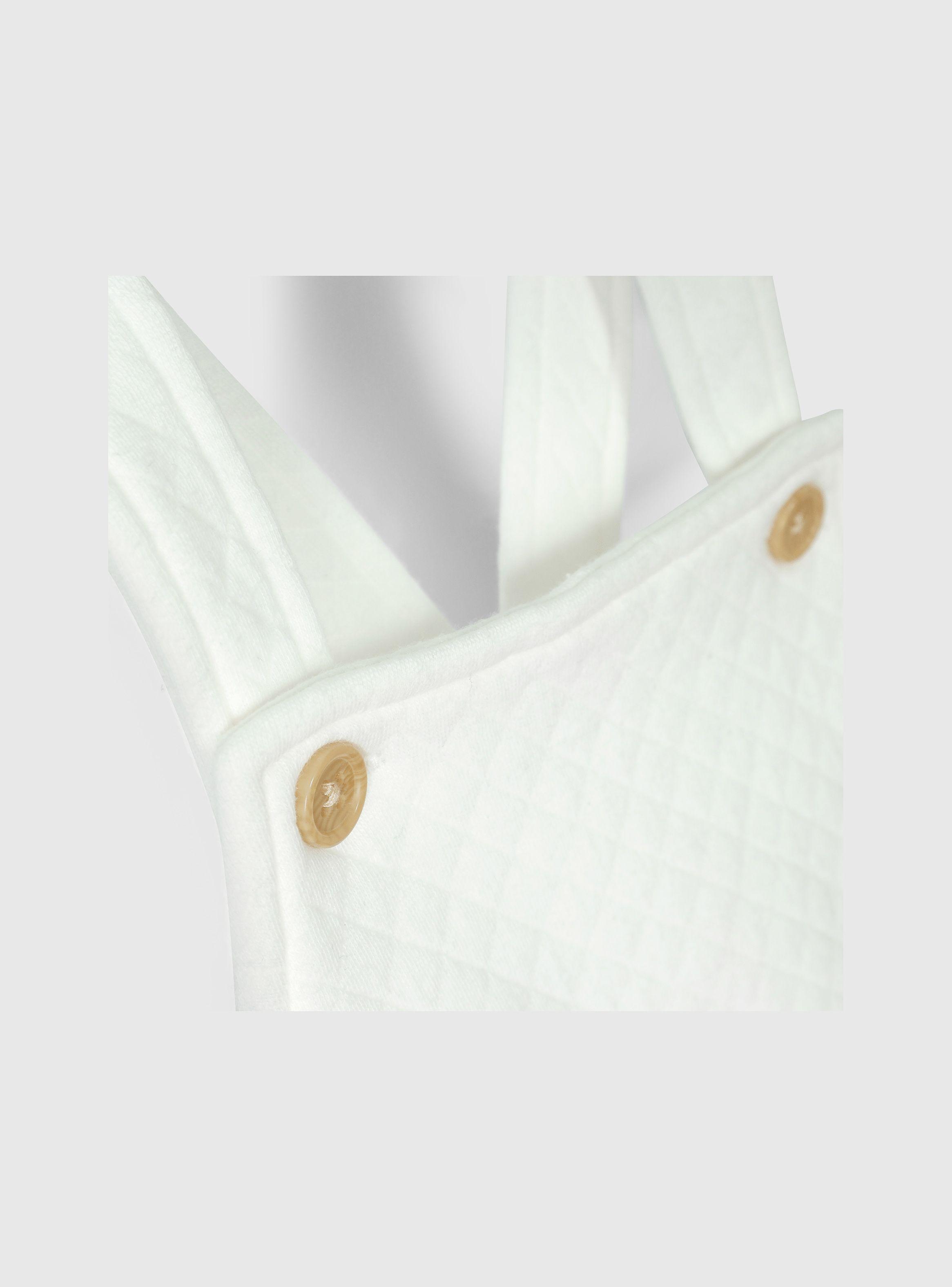 Jardinera Unisex Blanco 55444 Colloky-2