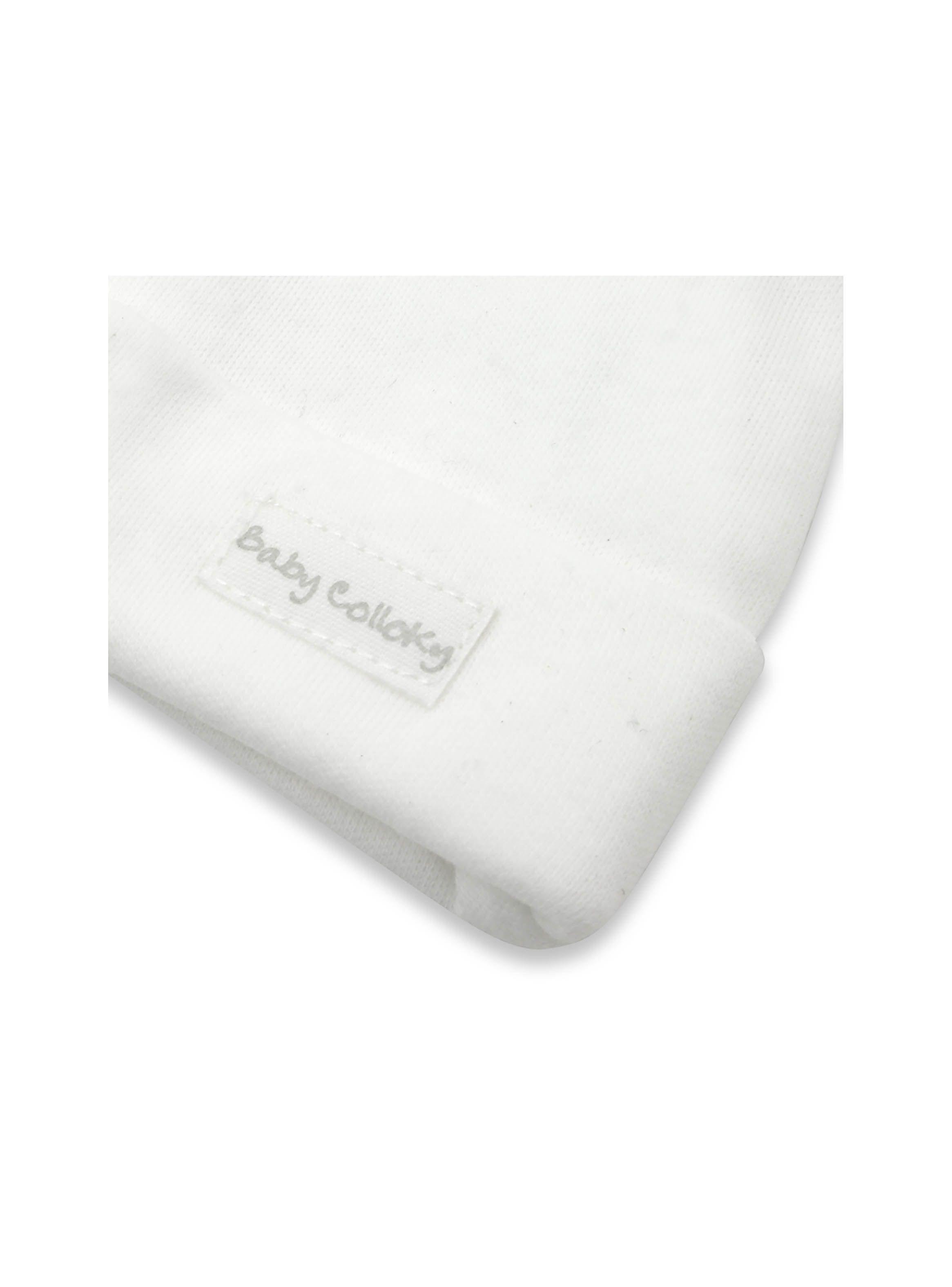 Gorro Bebé Algodón 3 Pack Blanco (Talla Única) Colloky-3