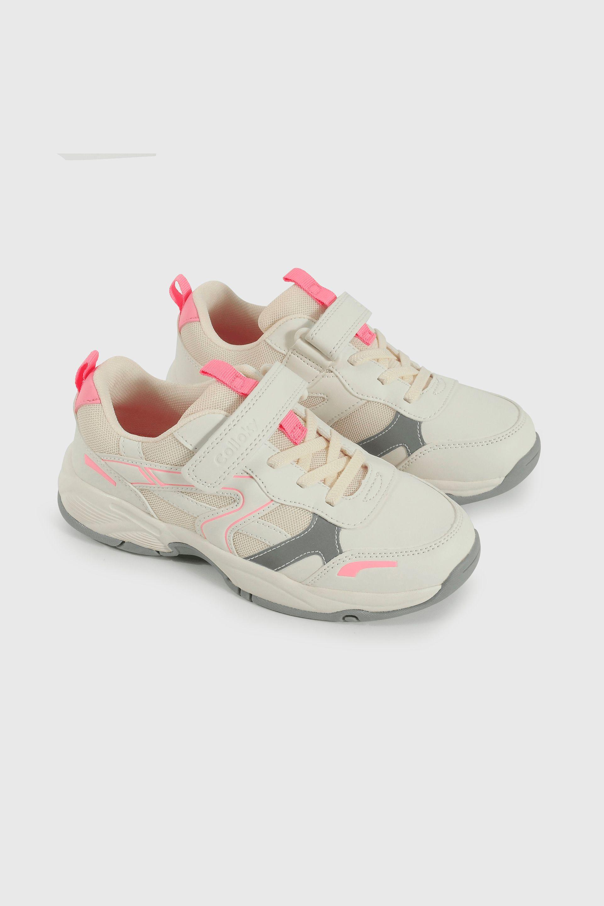 Zapatilla Colloky Lifestyle de Niña Blanco Caña Baja-0