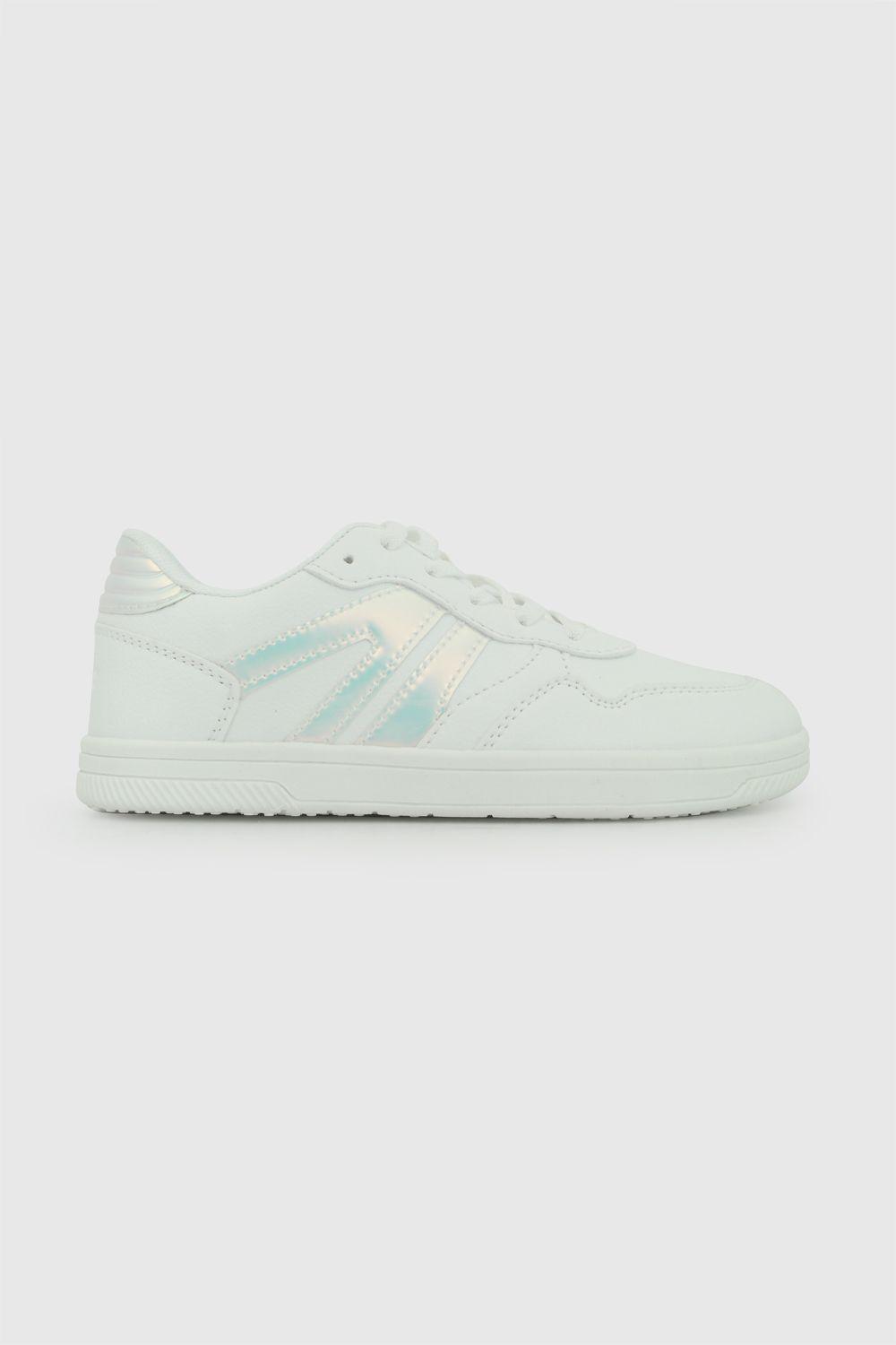 Zapatilla lifestyle urbana niña blanco 28-38-1