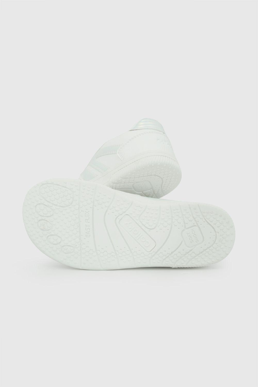 Zapatilla lifestyle urbana niña blanco 28-38-2